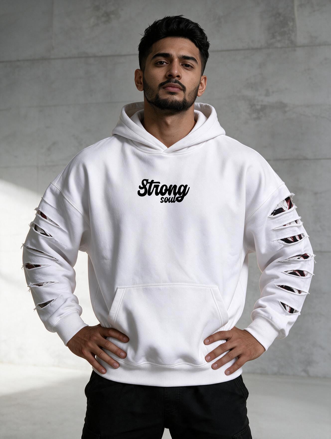 Itachi Rip & Reveal - Two-Layer Oversized Hoodie