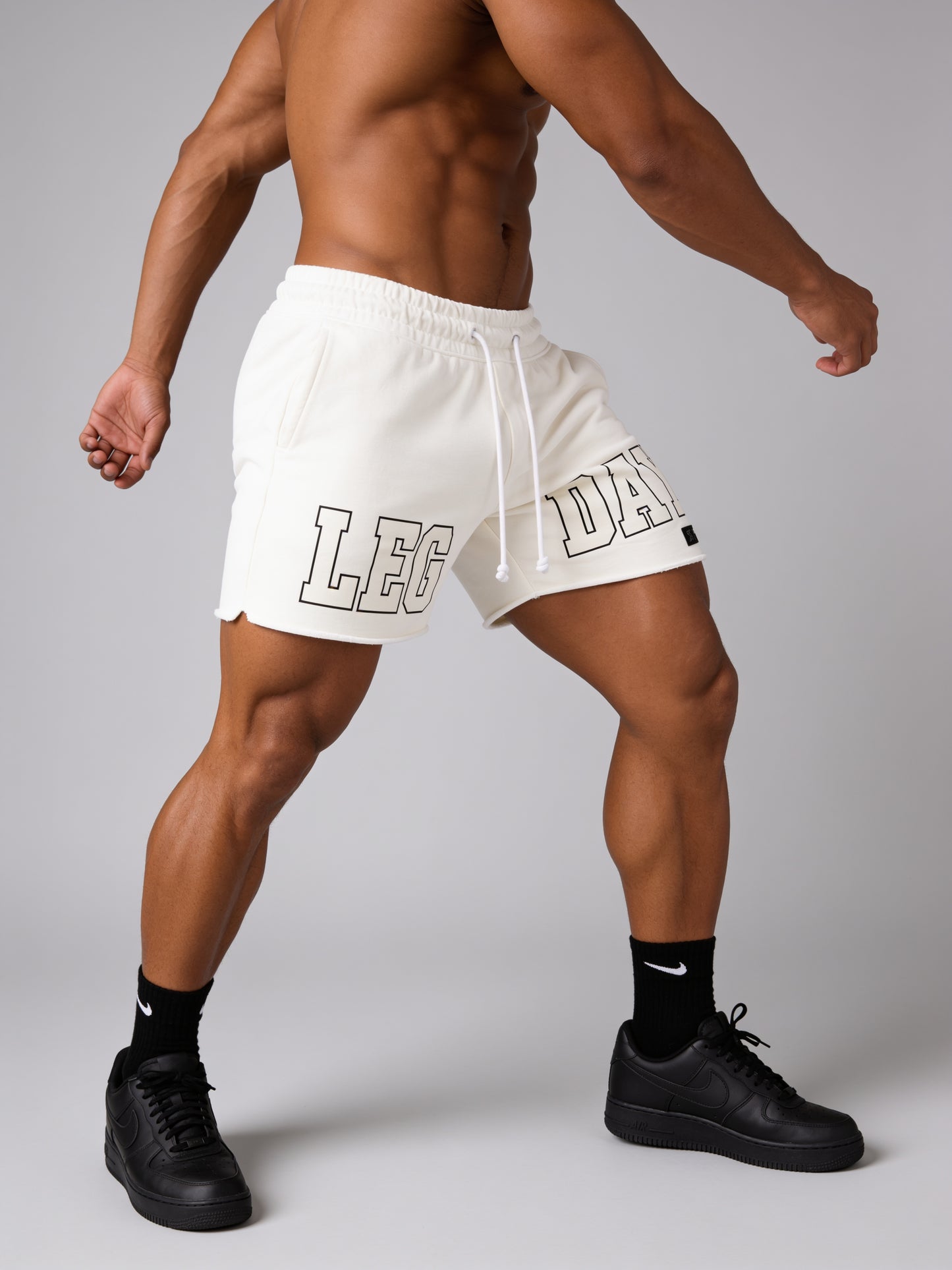 Short Shorts 101 - Leg Day - Off White