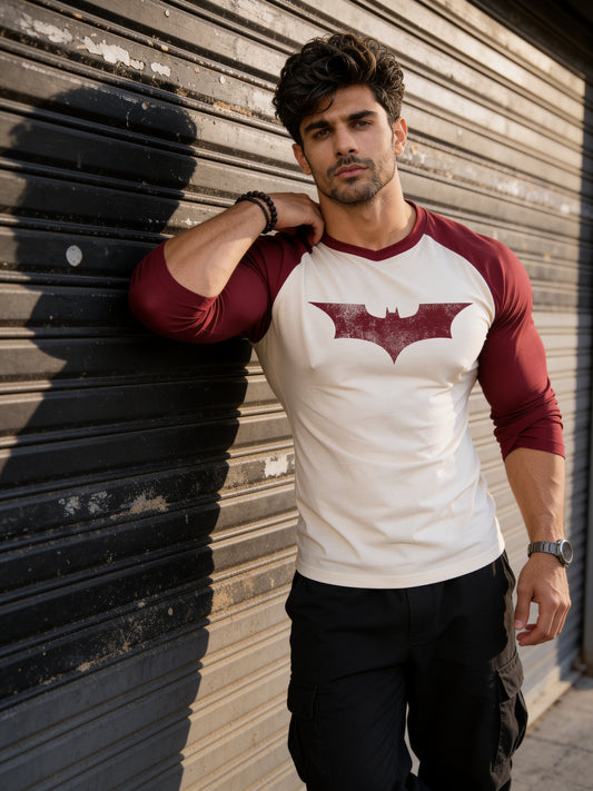 Vintage Bat - Slim Fit - T-Shirt