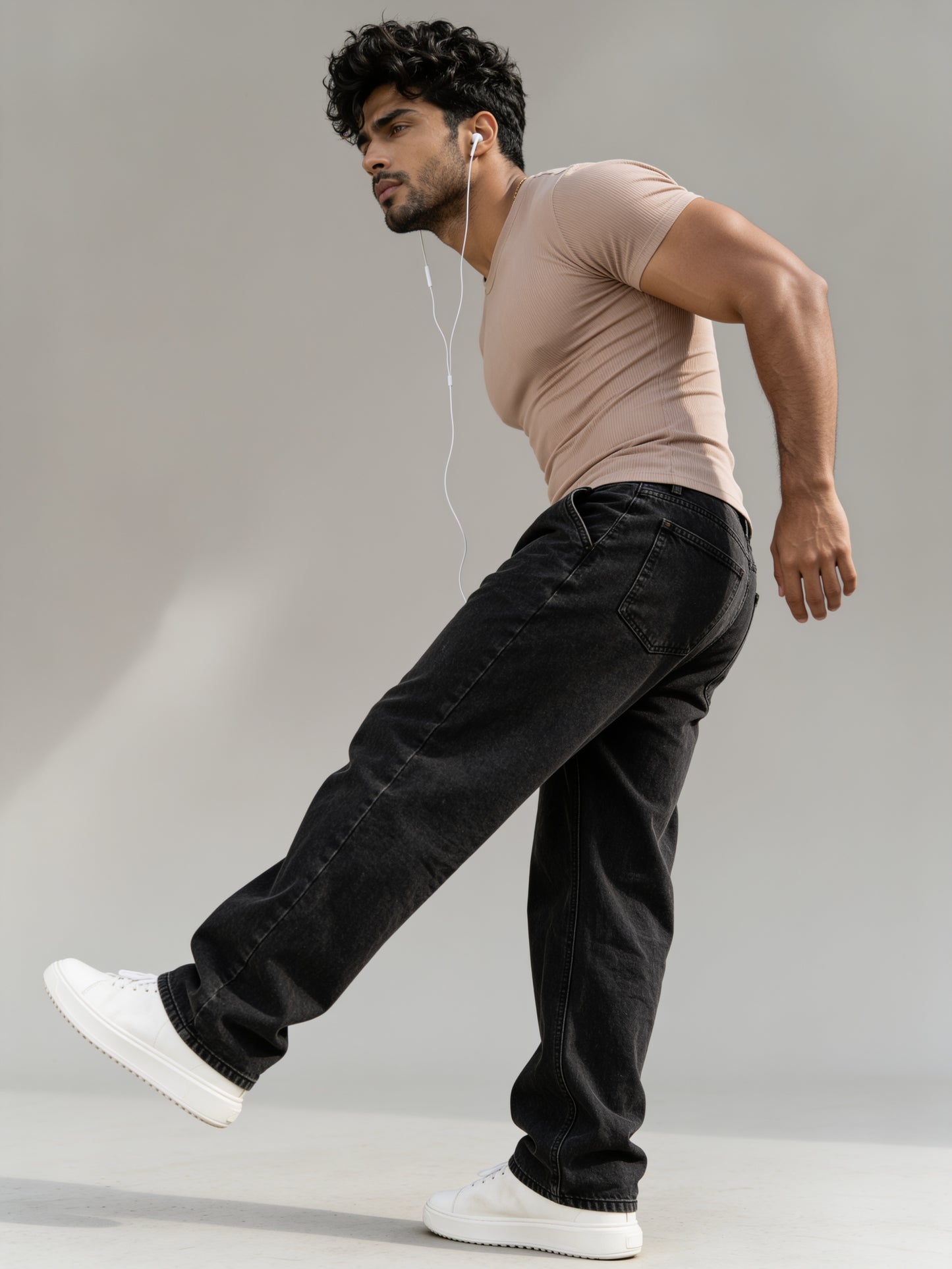 Rose - Slim Fit - T-Shirt Ribbed
