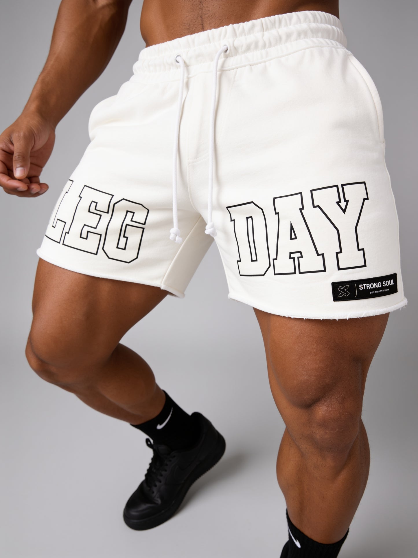 Short Shorts 101 - Leg Day - Off White