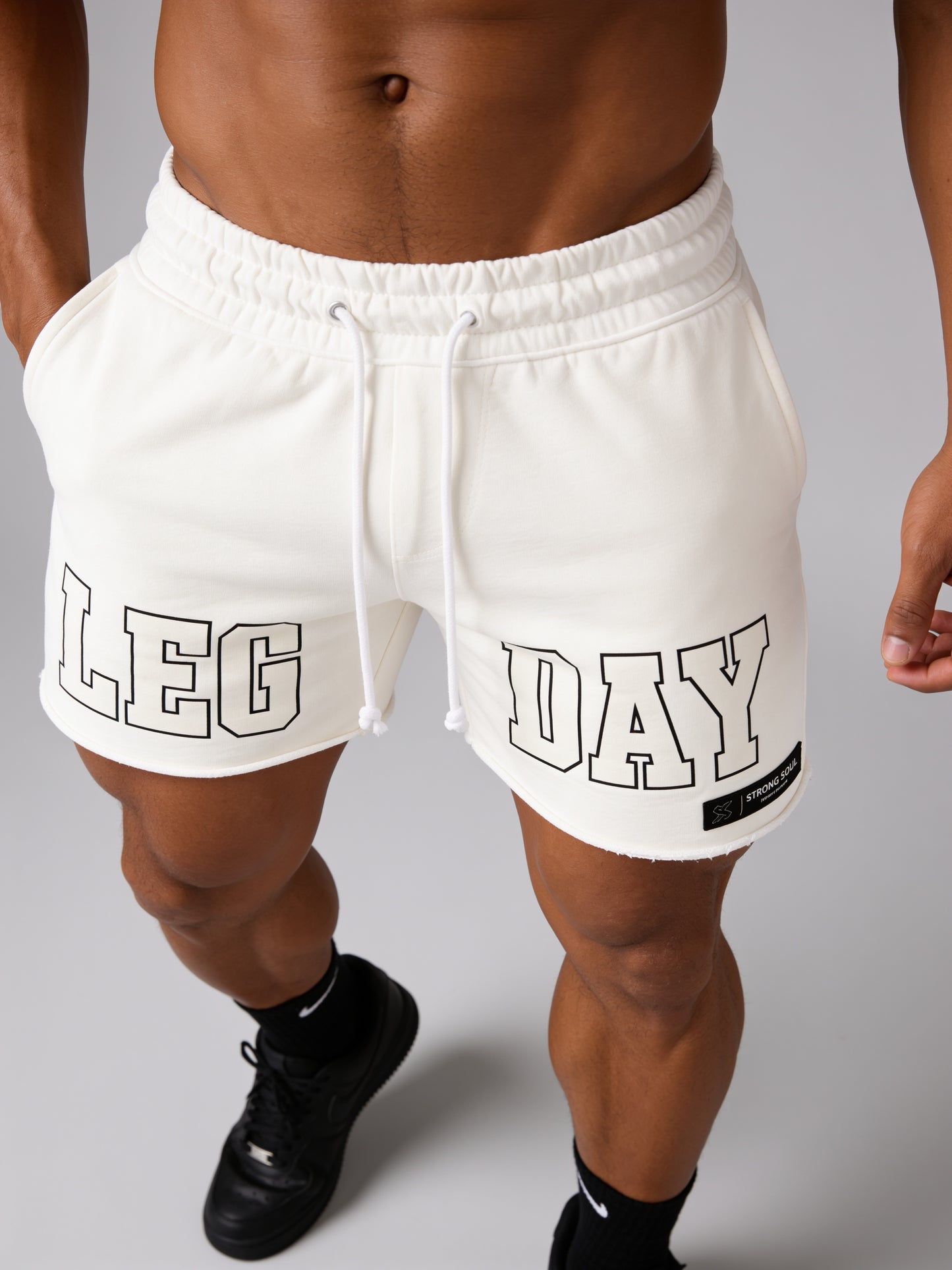 Short Shorts 101 - Leg Day - Off White