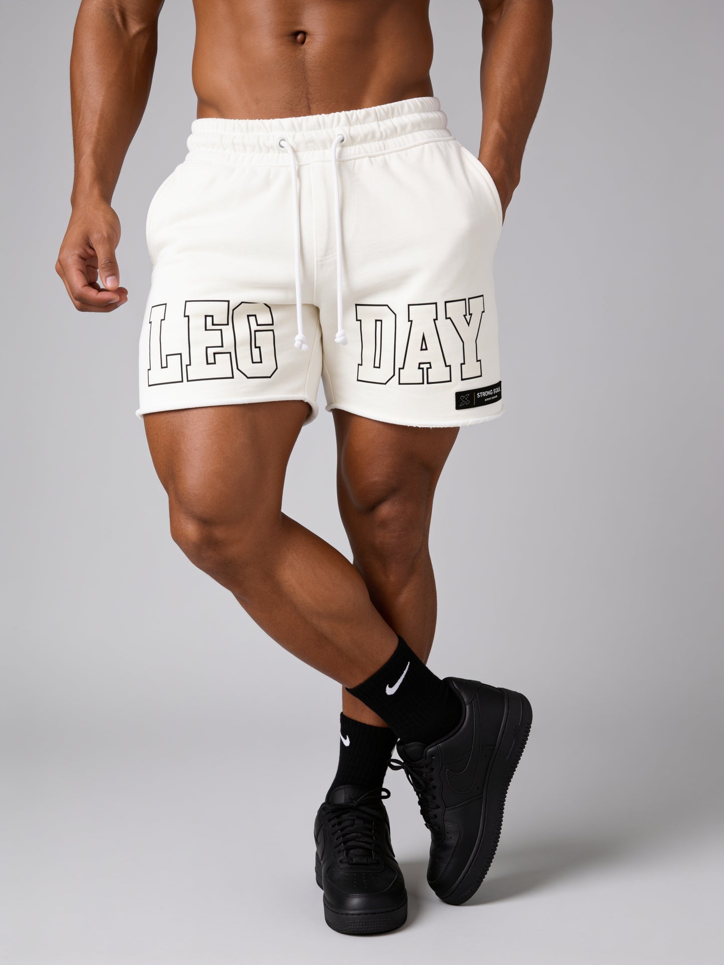 Short Shorts 101 - Leg Day - Off White