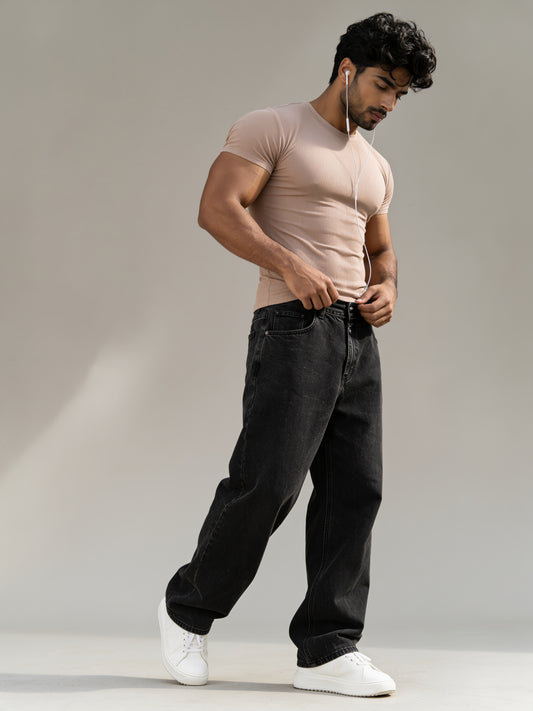 Rose - Slim Fit - T-Shirt Ribbed