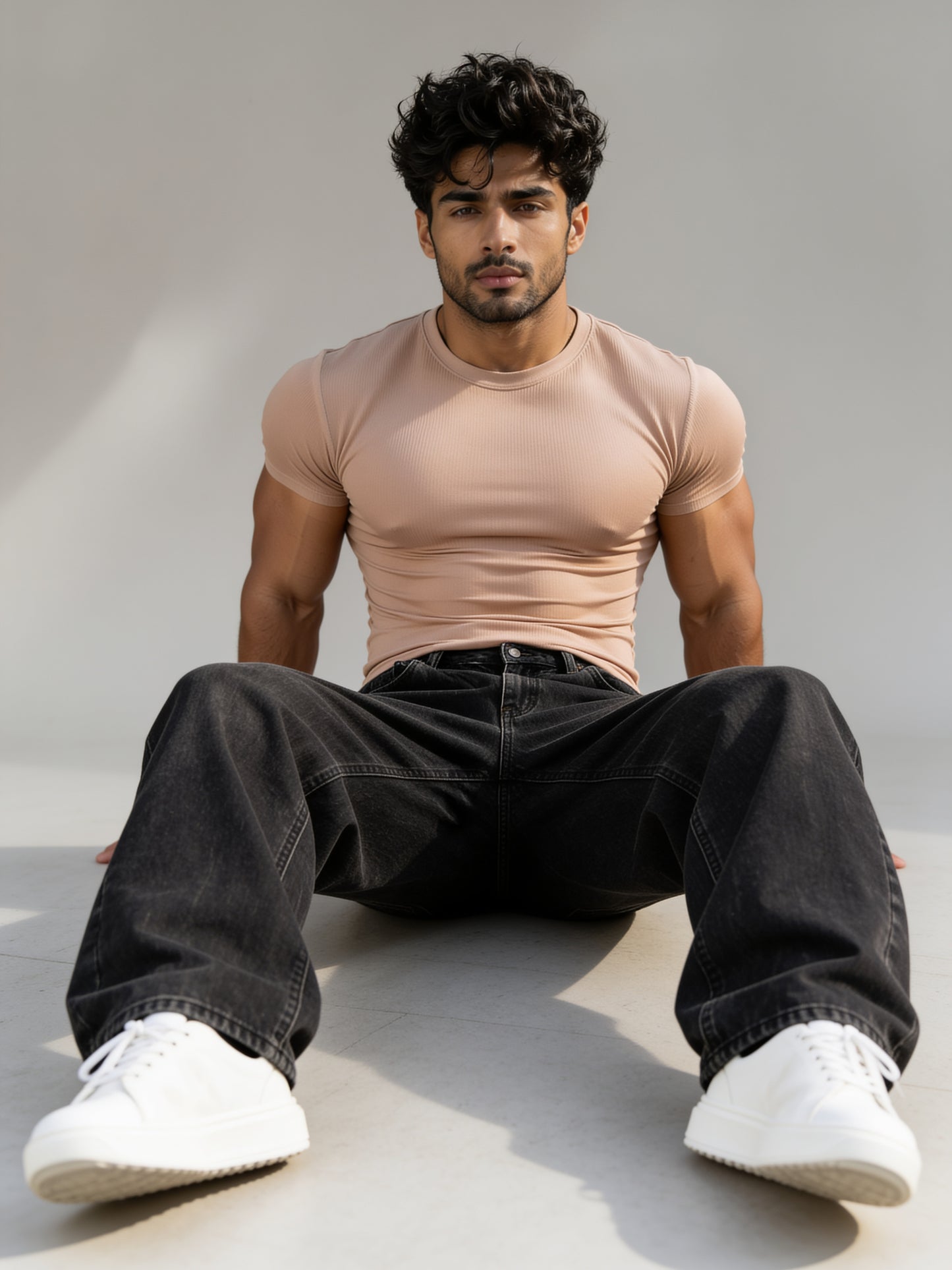 Rose - Slim Fit - T-Shirt Ribbed