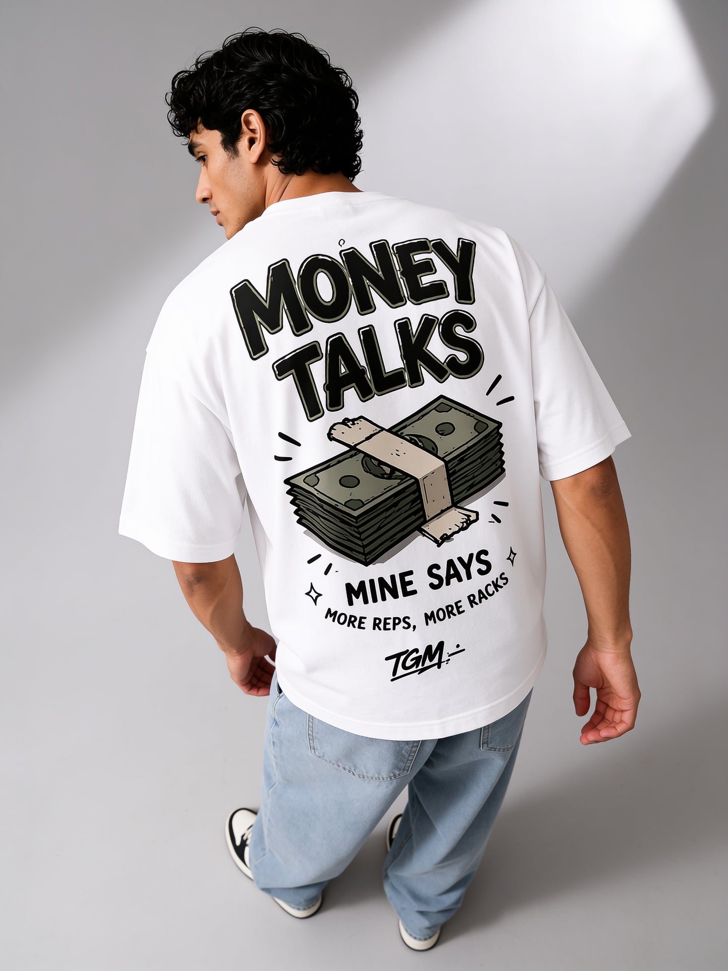 T-Shirt - Money Talks - Oversized