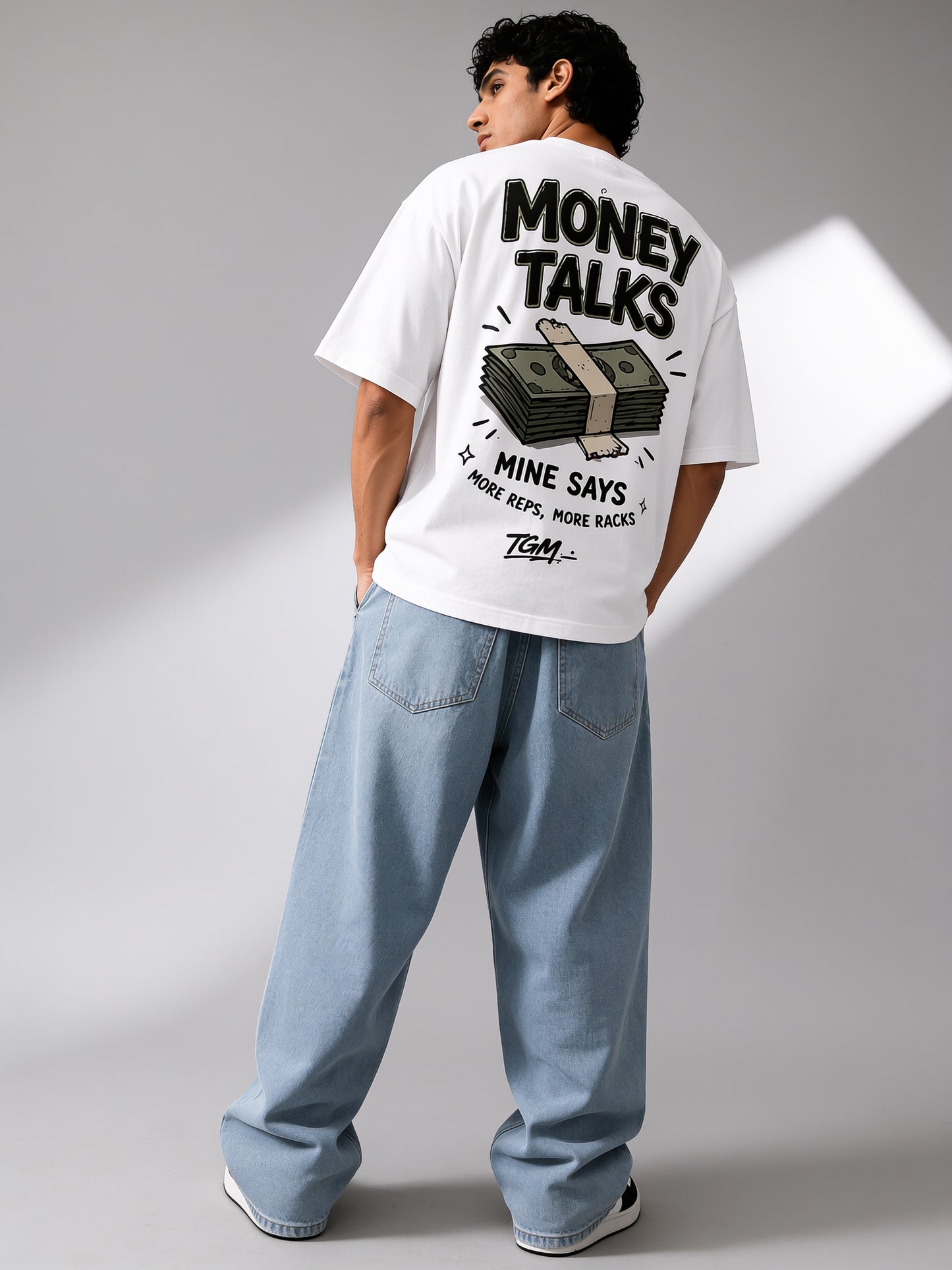 T-Shirt - Money Talks - Oversized