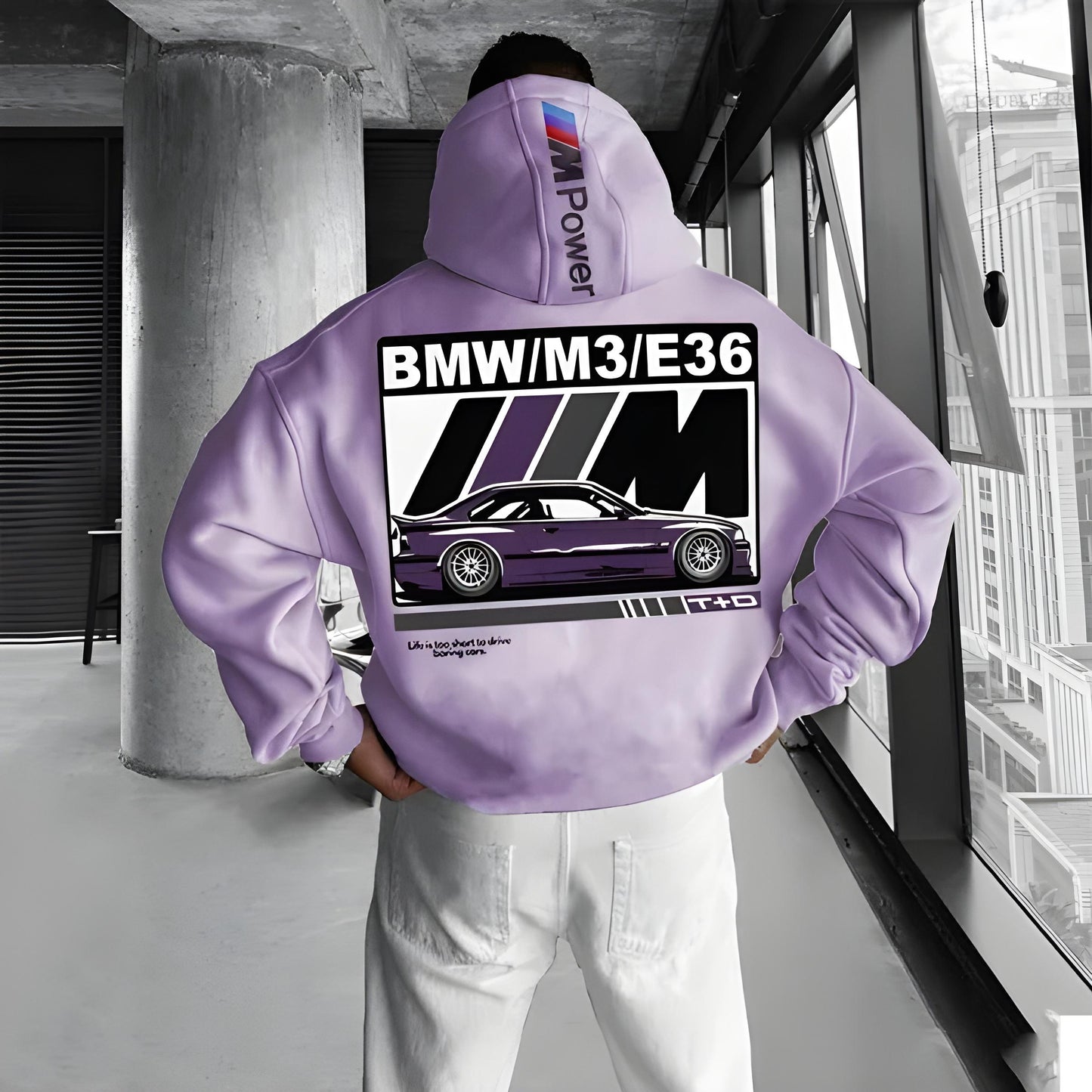 E36 M3 Racing Hoodie - Limited Edition - Oversized Hoodie 400 GSM