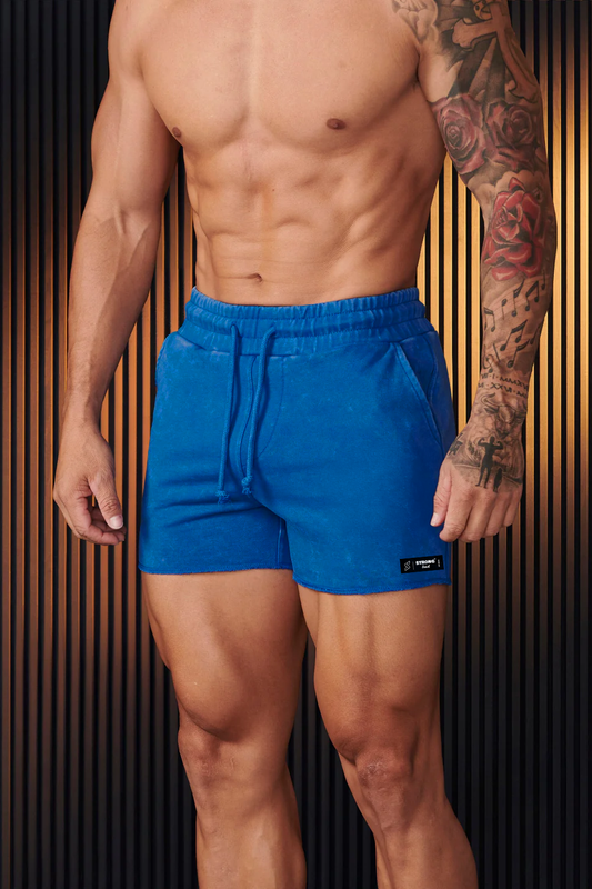 Short Shorts 101 - Royal Blue - Plain