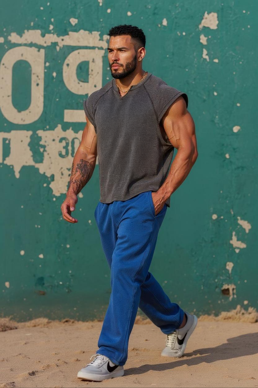 Black - T107 - Gym Vintage Cut Offs (Copy) Strong Soul Tanks