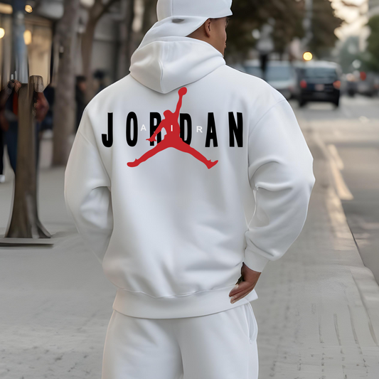 23 Air White - Hoodie And Sweatpants - Co-ord Set