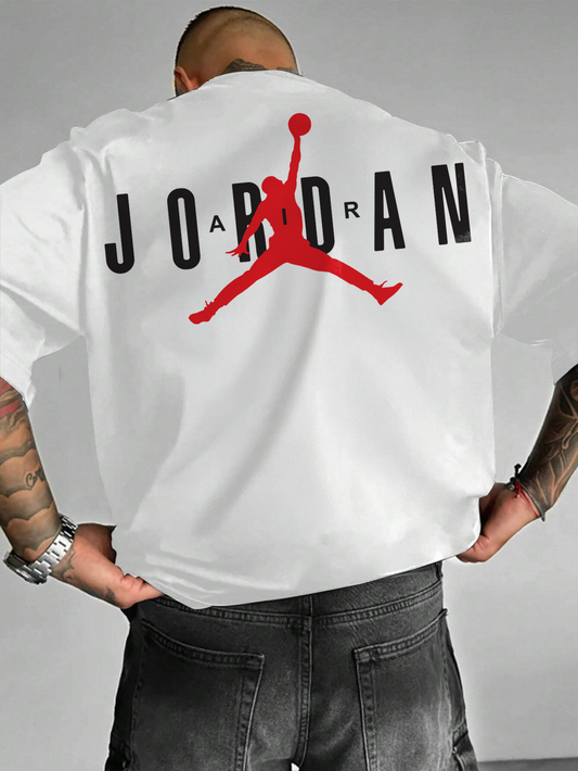 T-Shirt - Jordan Air - White - Oversized