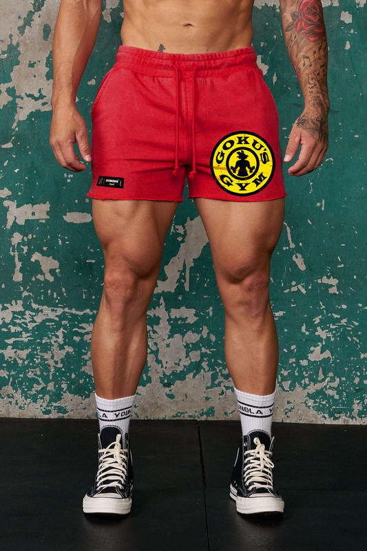 Red - Goku Gym - Short Shorts 101