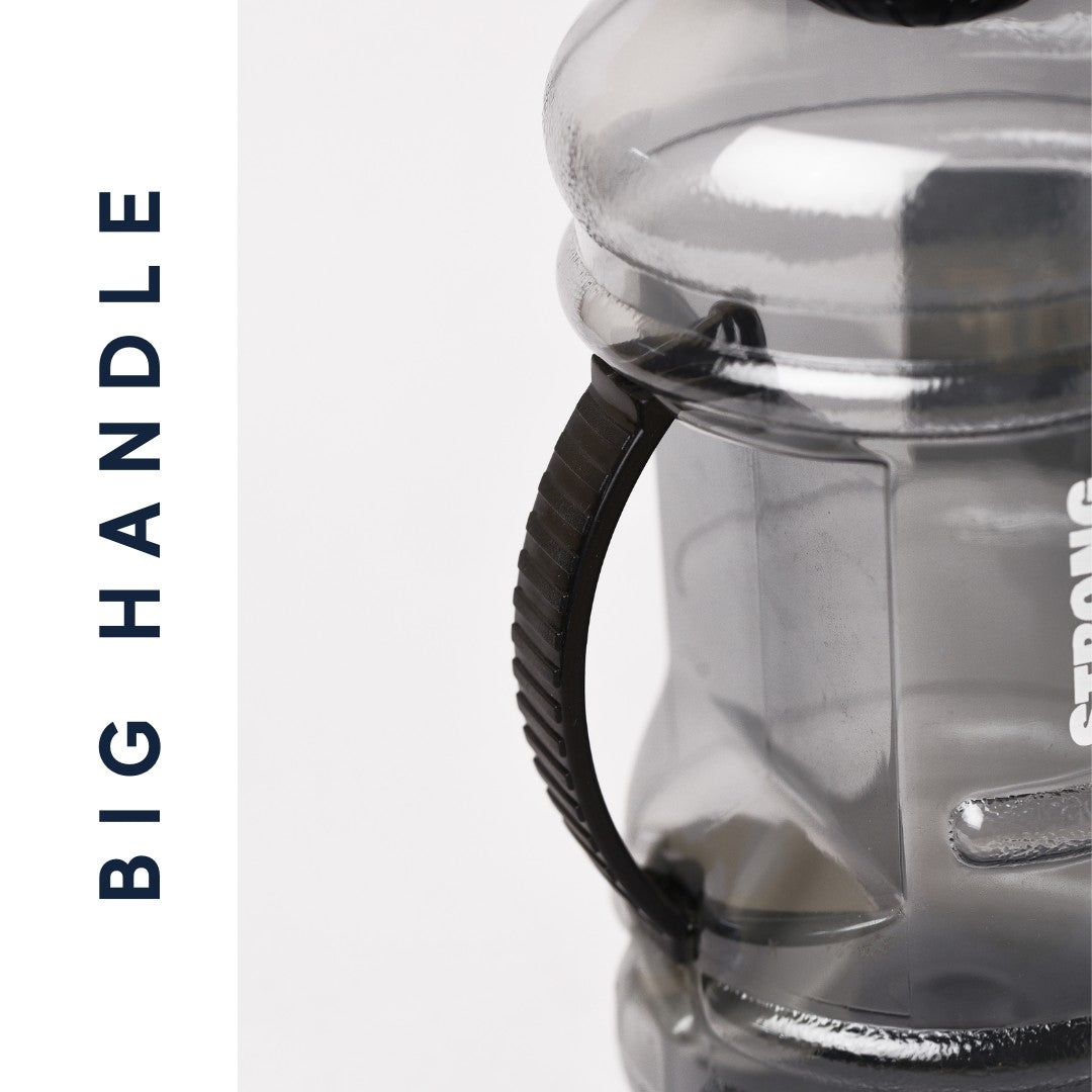 Gym bottle - Be Beast - Gallon 1.5L - With Phone Pocket and key holder - Strong Soul