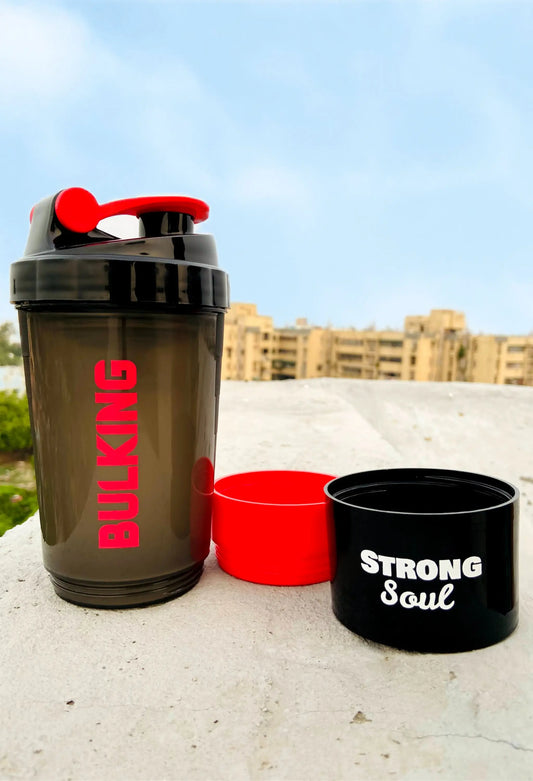 Shaker - Bulking - Protein Pro 700ML - Red - Strong Soul