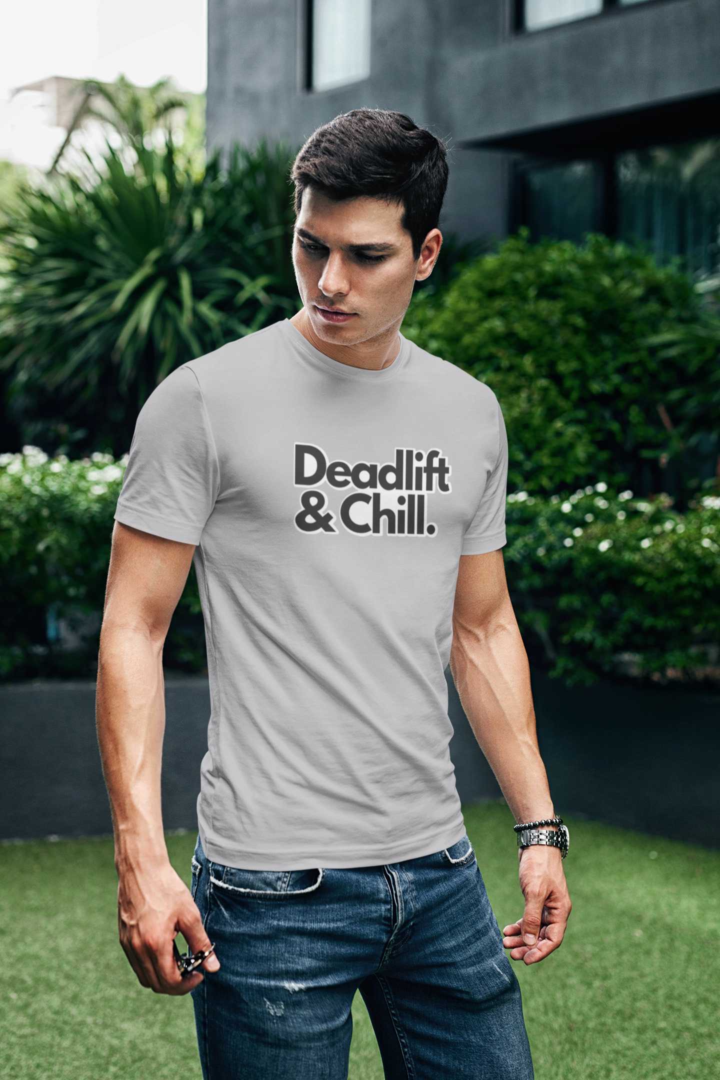 Deadlift And Chill - Gym T Shirt Strong Soul Shirts & Tops