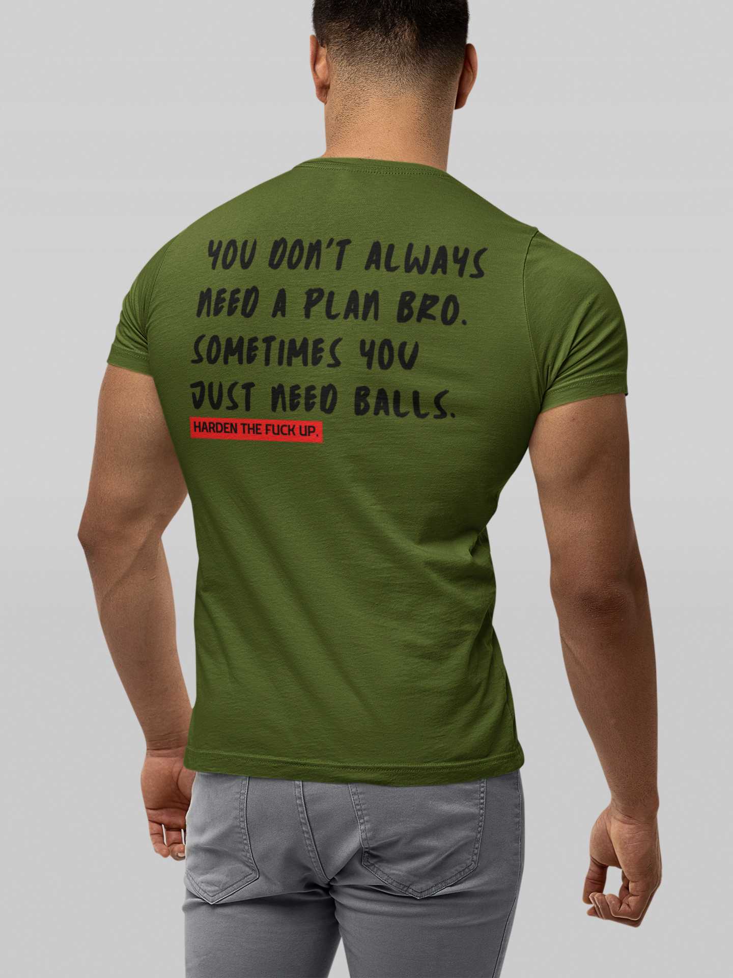 Do not need a plan bro - T-Shirt Strong Soul Shirts & Tops