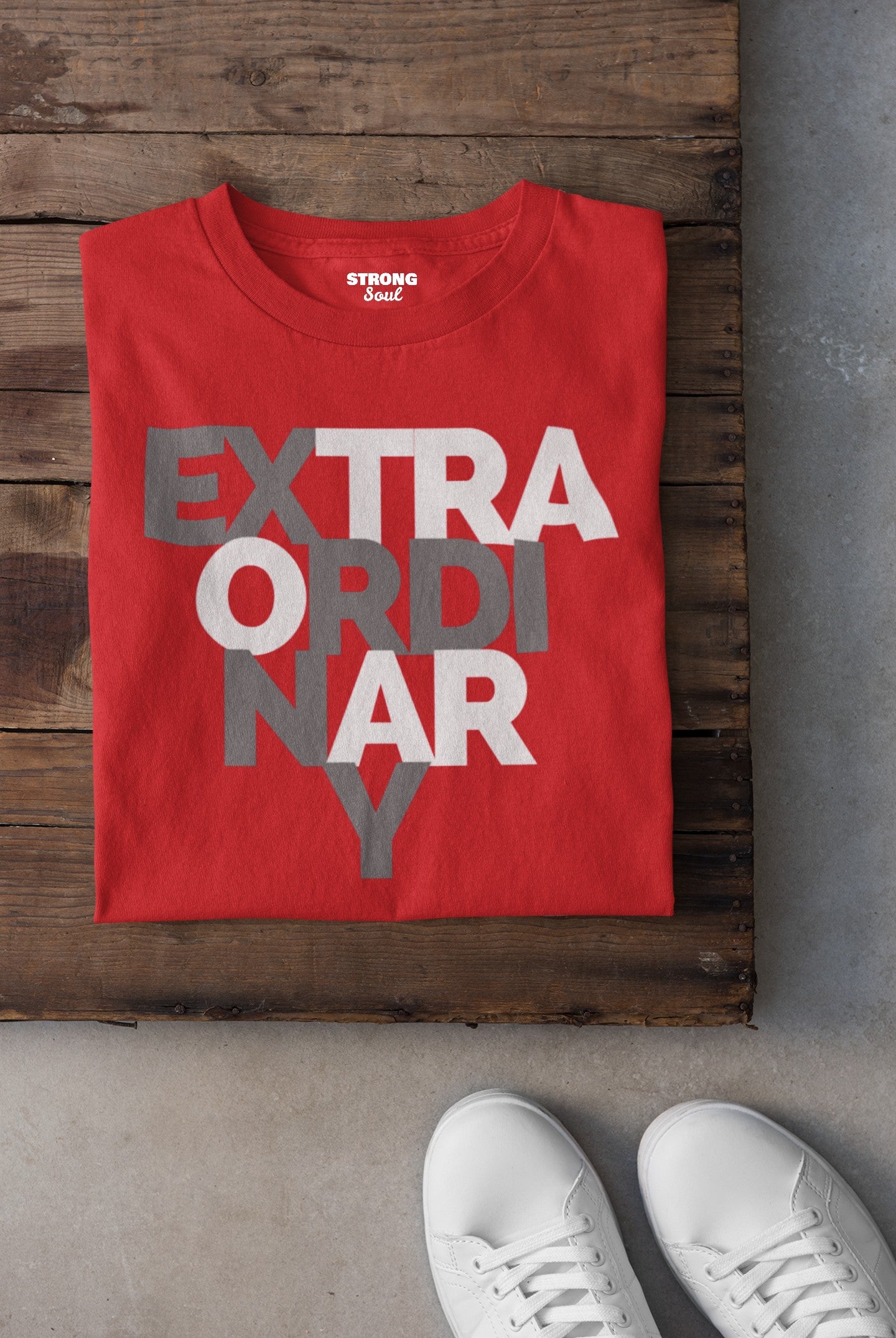 Gym T Shirt - Extraordinary with premium cotton Lycra. The Sports T Shirt by Strong Soul