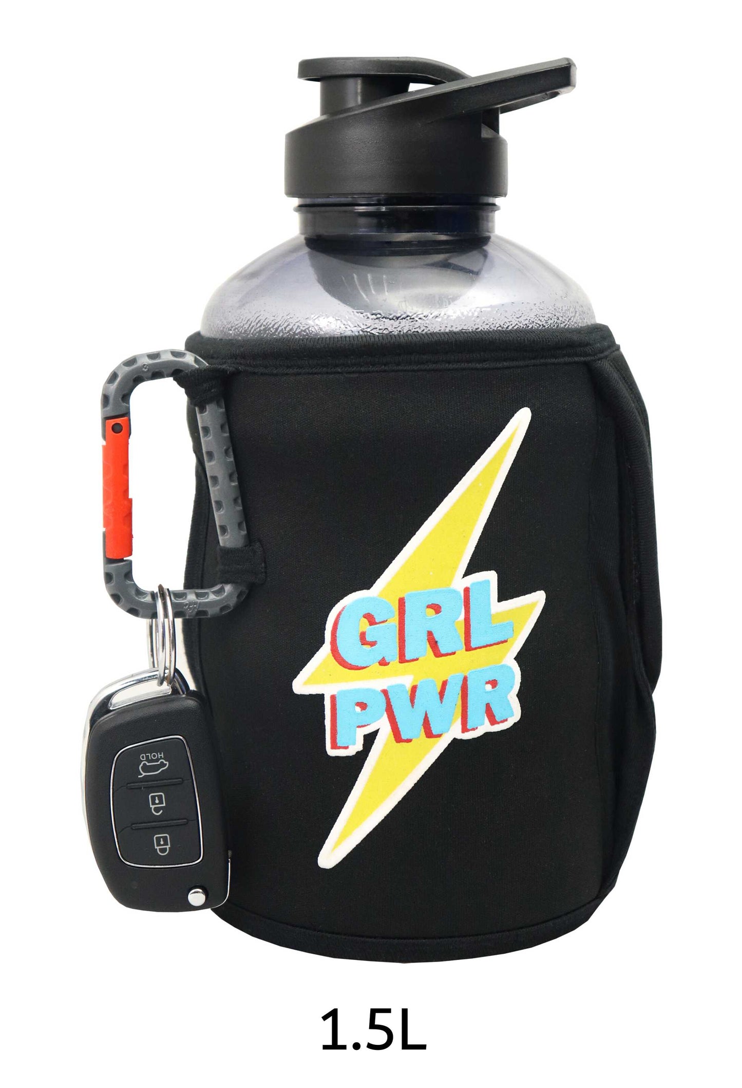 Girl Power - Gallon Gym Bottle 1.5L Strong Soul Gym Bottle