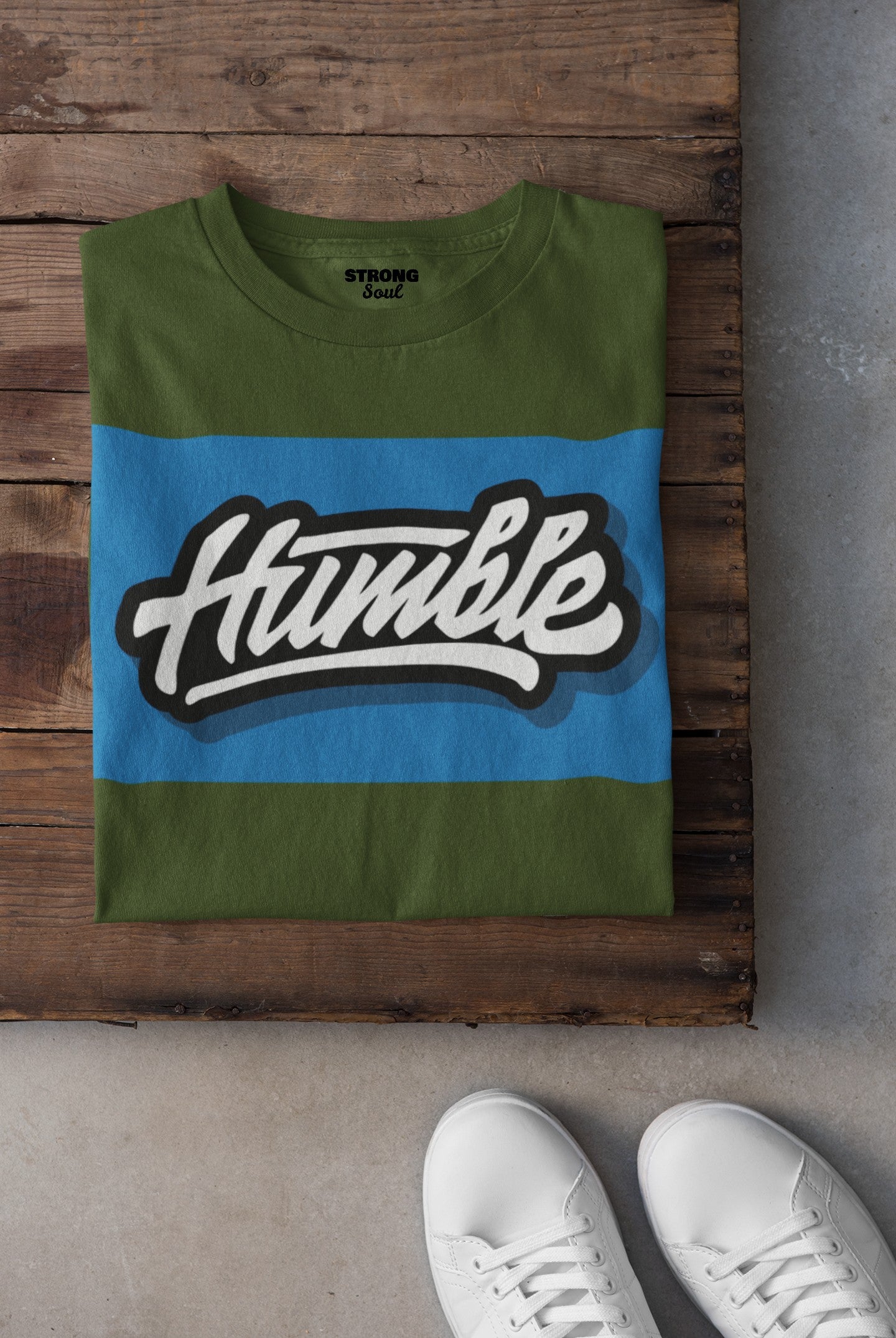 Gym T Shirt - Humble - Strong Soul - Sports T Shirt