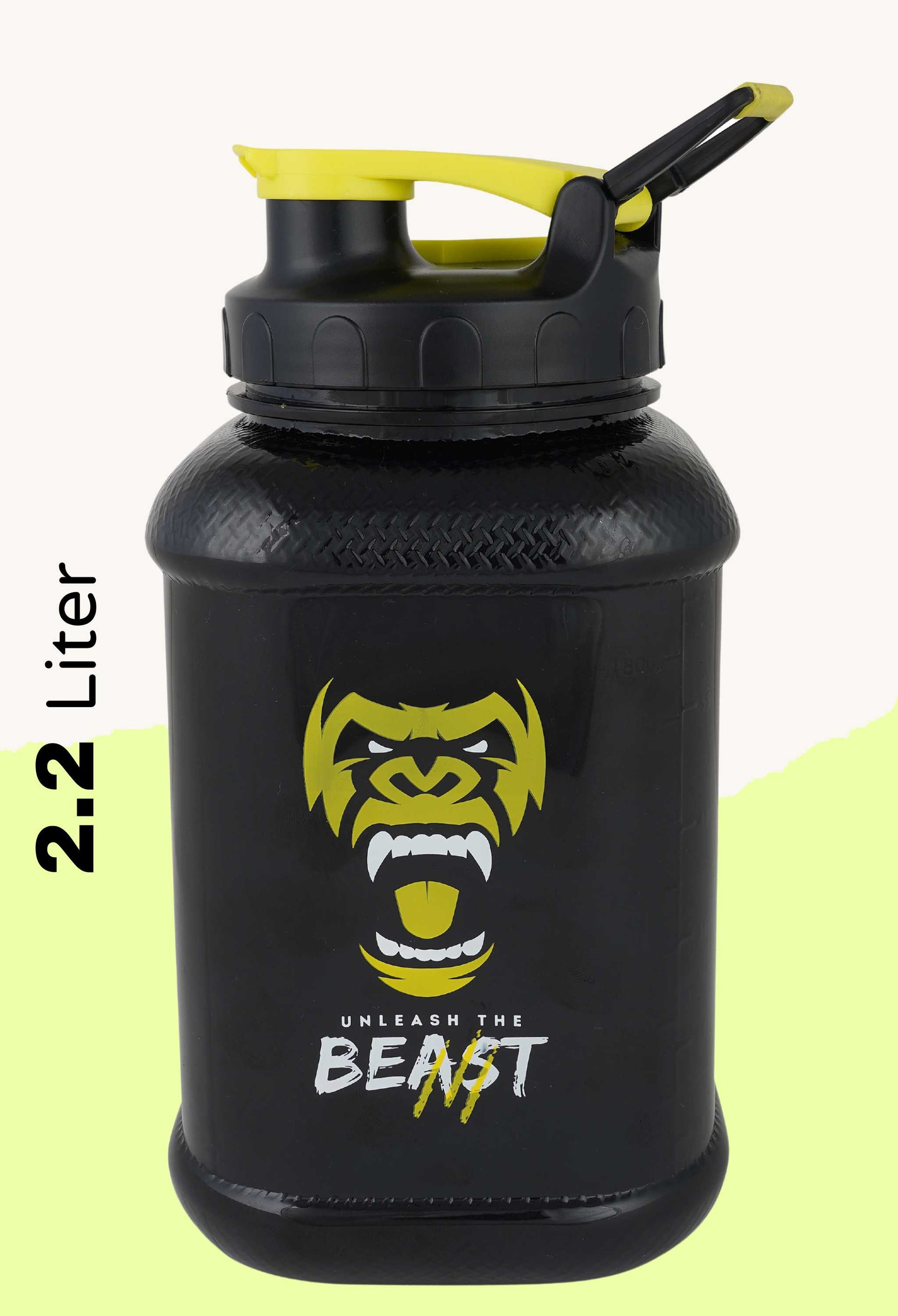 Just Lift - Monster Gallon Gym Bottle 2.2L Strong Soul Gym Bottle