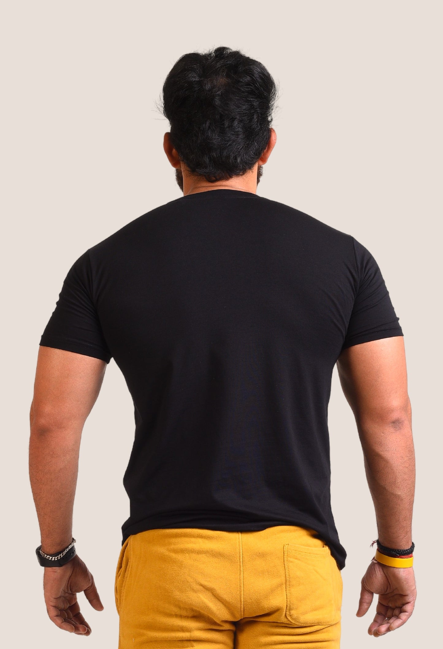 Gym T Shirt - Lift Heavy Shit - Men T-Shirt with premium cotton Lycra. The Sports T Shirt by Strong Soul