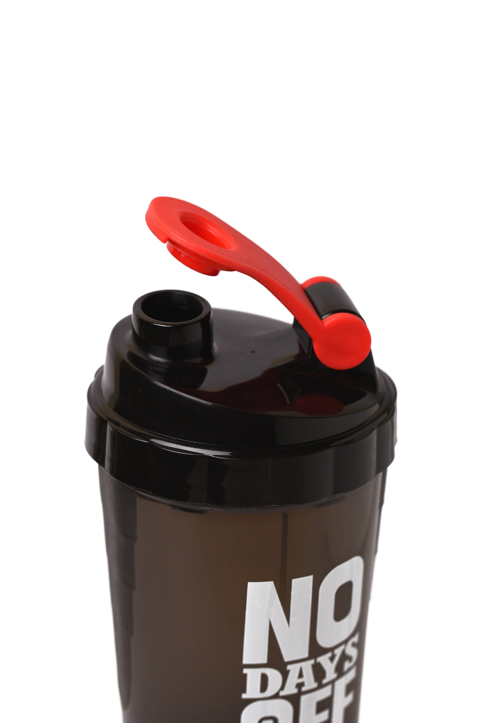 No Days Off - Protein Shaker Pro 700ML - Red Strong Soul Accessories