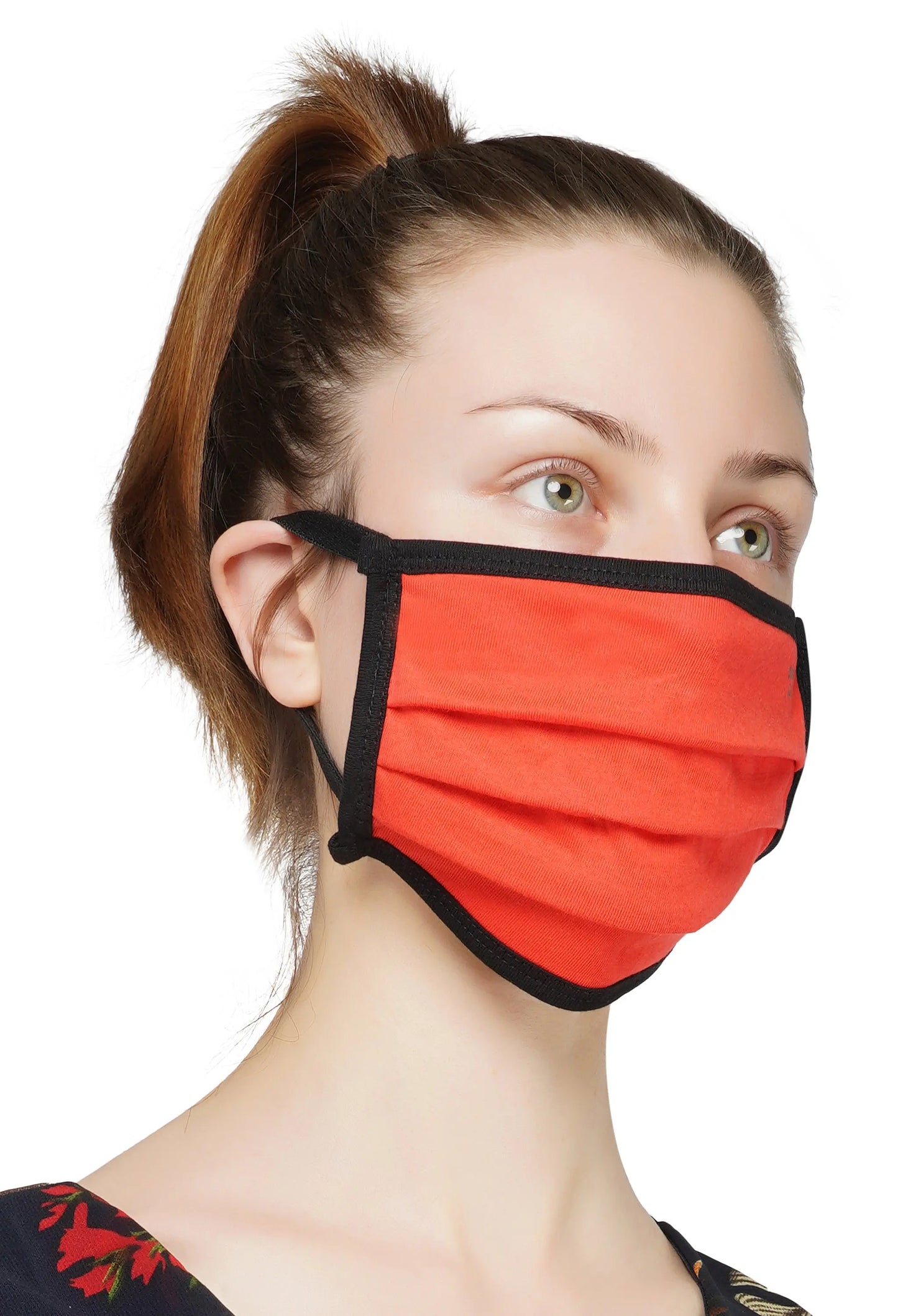 SS Essentials - Strong Shield Orange Unisex Mask (Pack of 3,4,5) Strong Soul Accessories