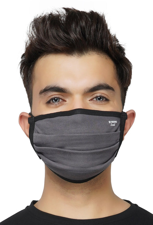 SS Essentials - Strong Shield Unisex Mask  (Assorted Pack of 3) Strong Soul Accessories