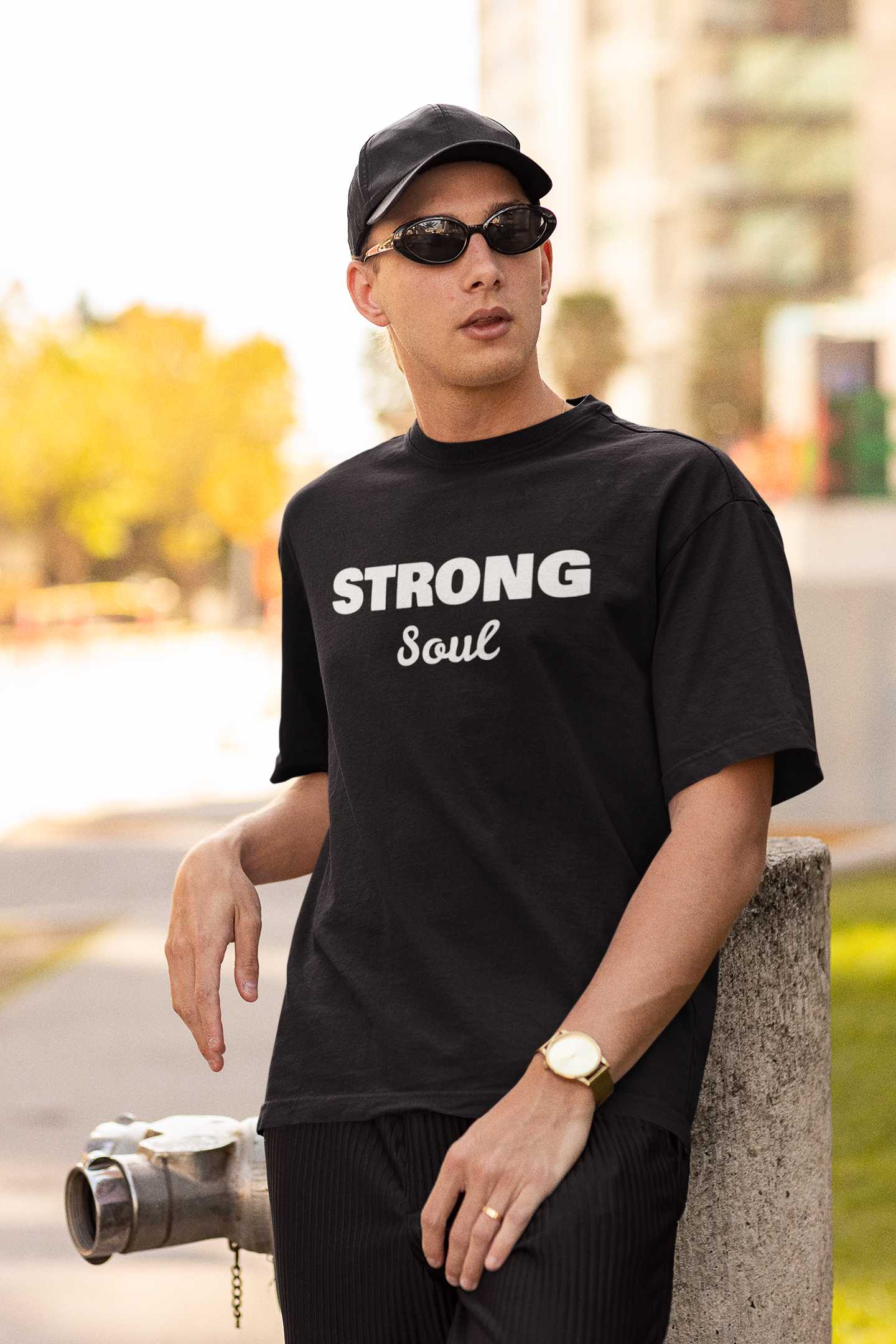 Strong Soul - Oversized T Shirt Strong Soul Shirts & Tops