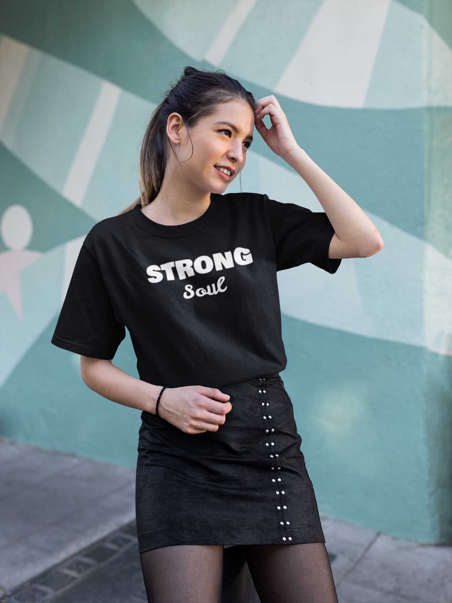 Strong Soul - Oversized T Shirt Strong Soul Shirts & Tops