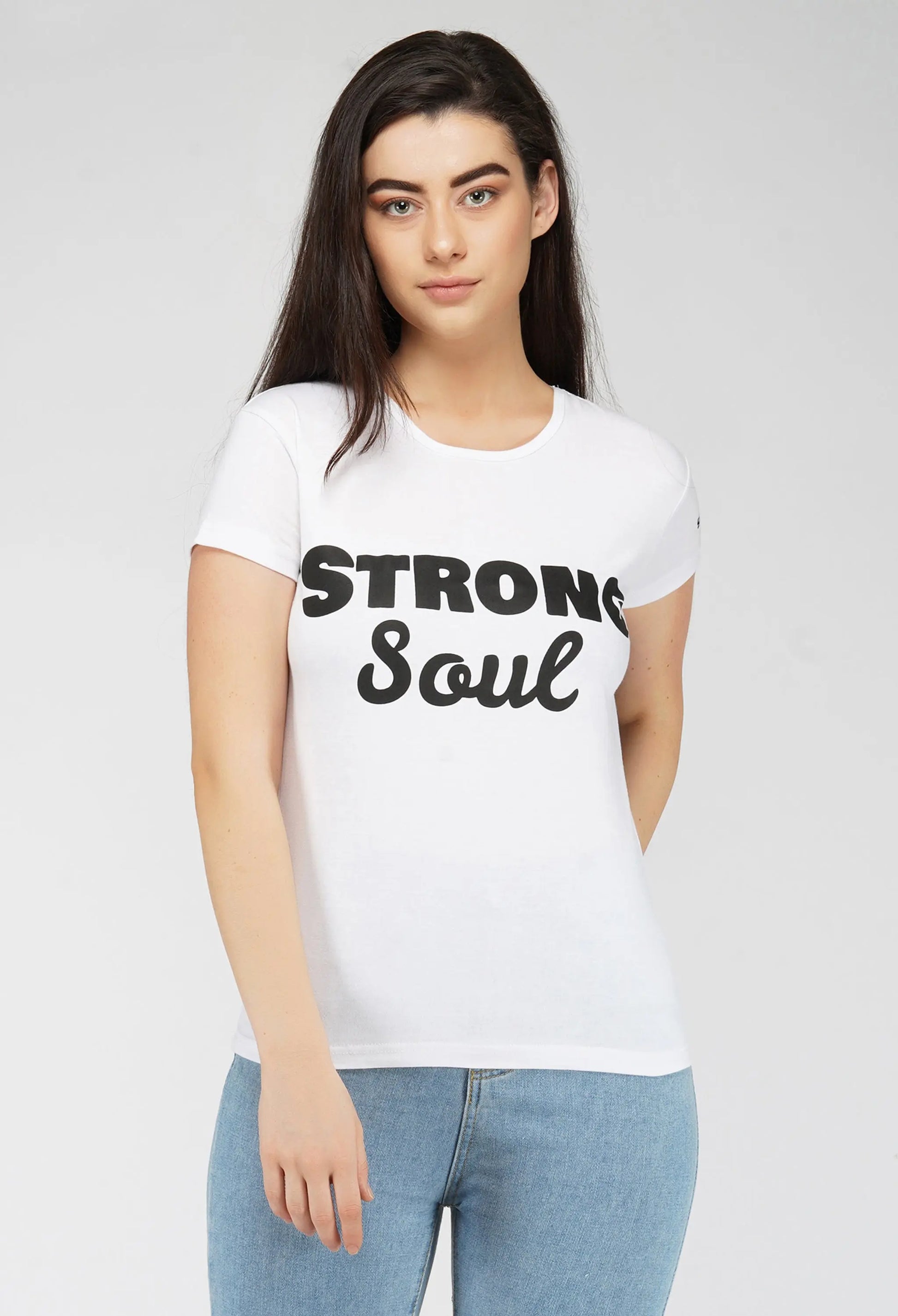 Strong Soul Classic - Women White Tee Strong Soul T Shirt