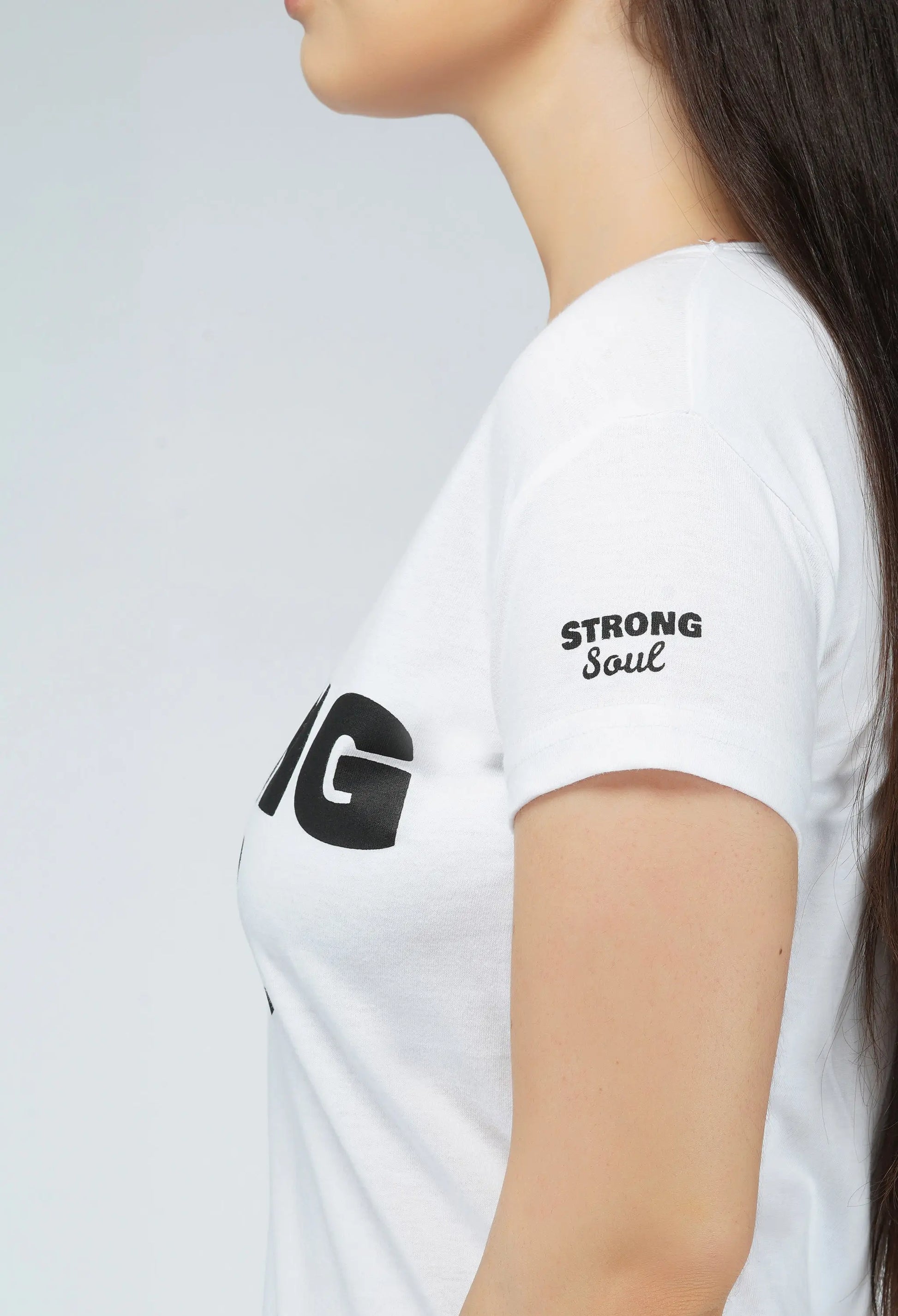 Strong Soul Classic - Women White Tee Strong Soul T Shirt