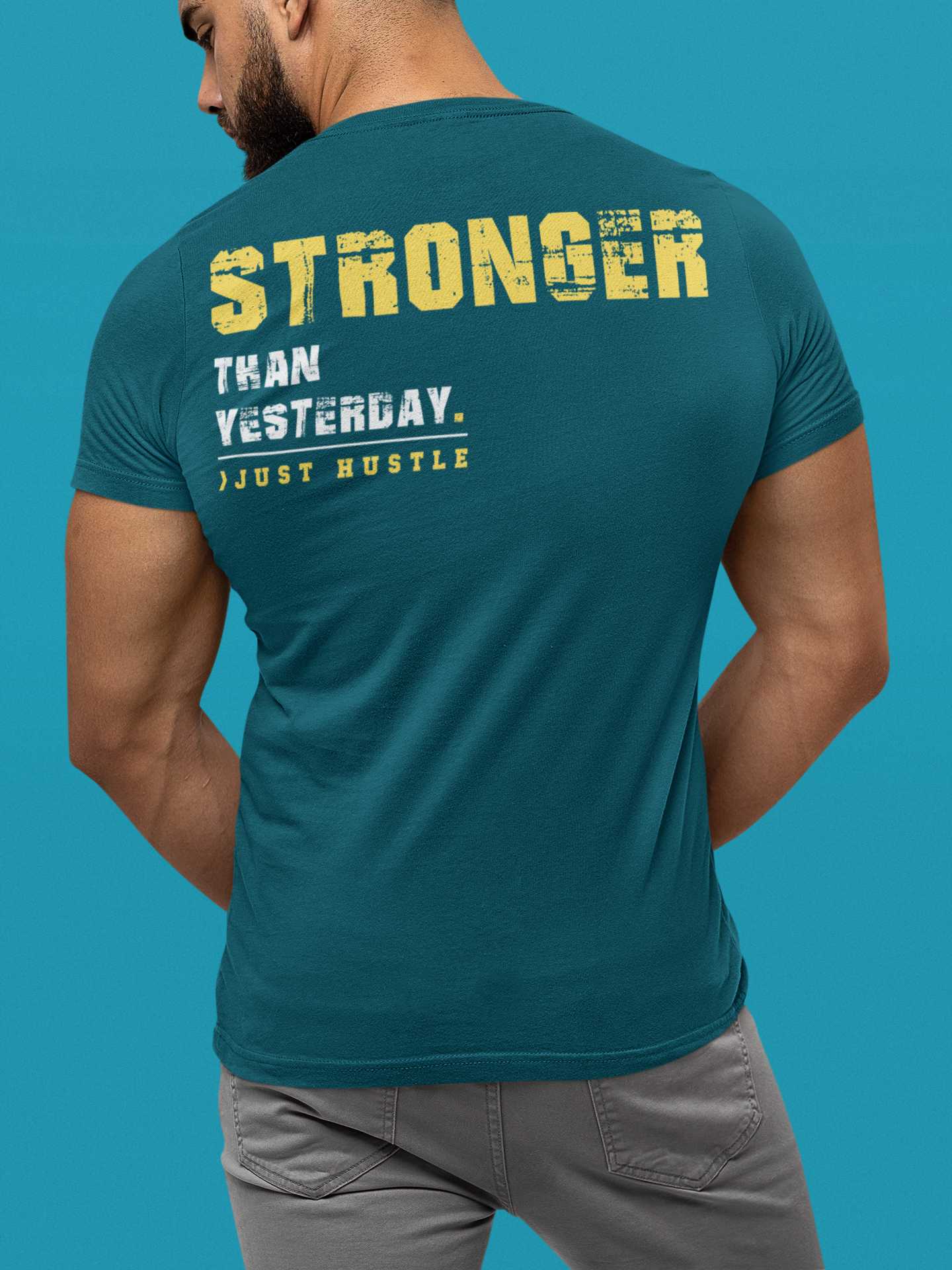 Stronger Than Yesterday - Gym T-Shirt Strong Soul Shirts & Tops