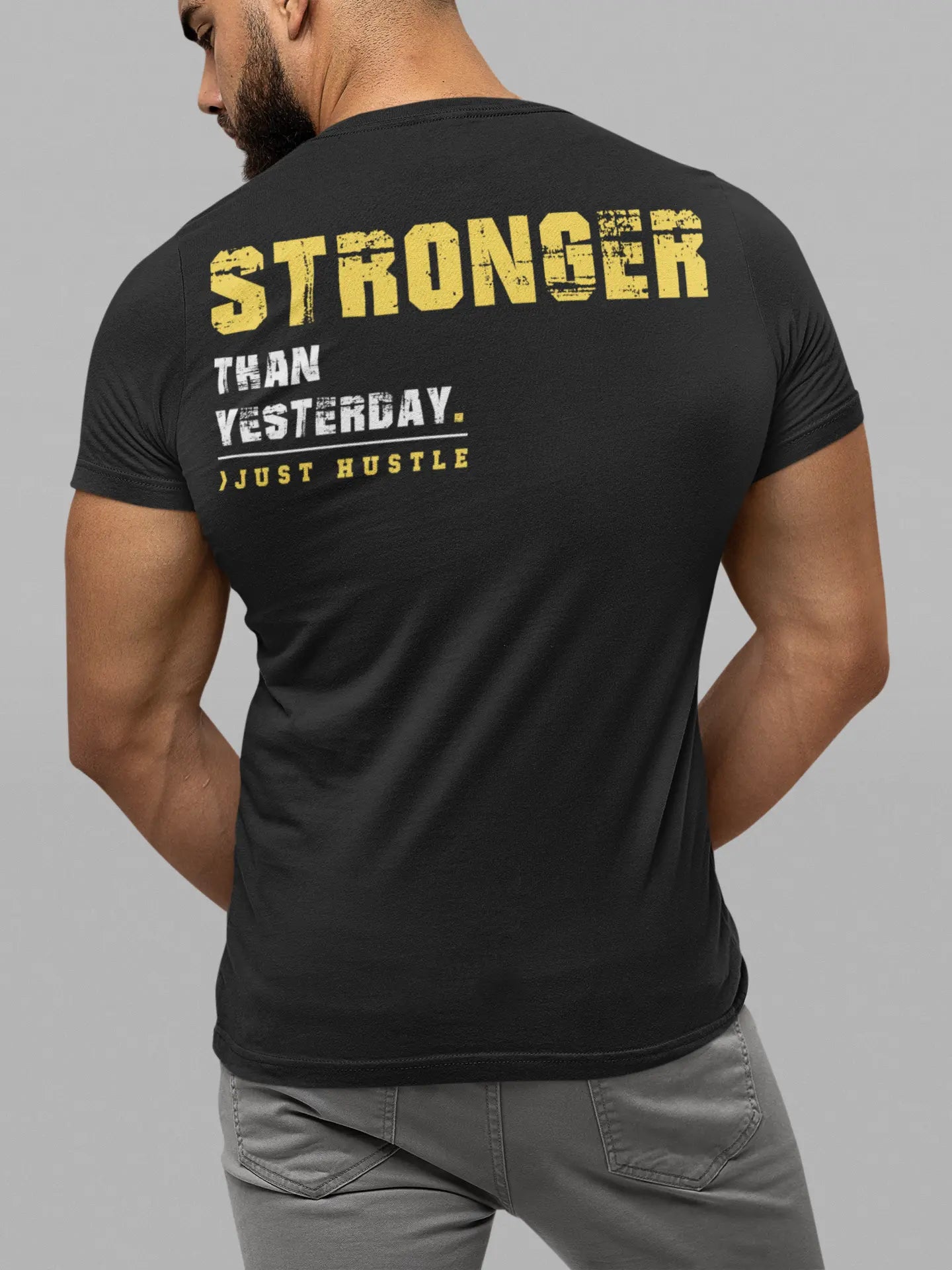 Stronger Than Yesterday - Gym T-Shirt Strong Soul Shirts & Tops