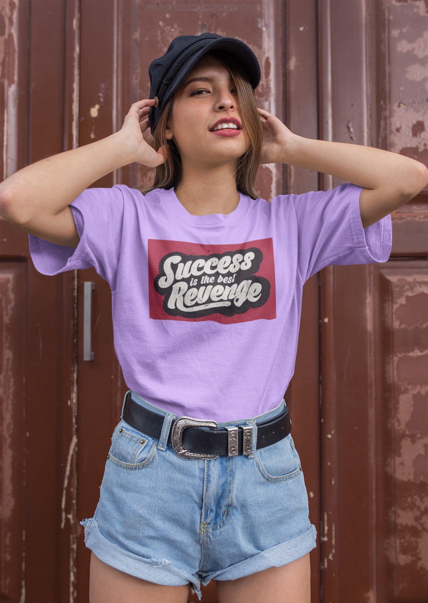 Gym T Shirt - Success Is The Best Revenge - Strong Soul - Sports T Shirt
