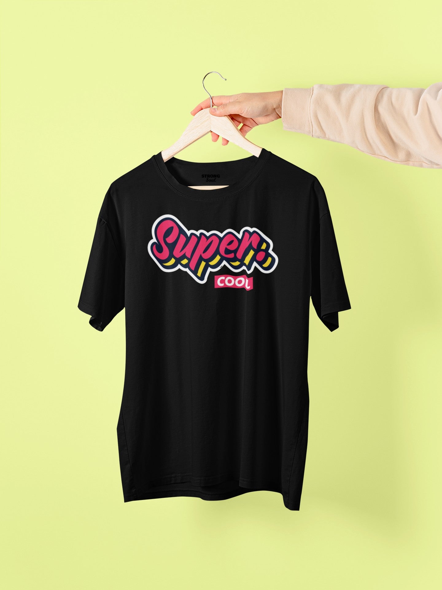 Gym T Shirt - Super Cool - Strong Soul - Sports T Shirt