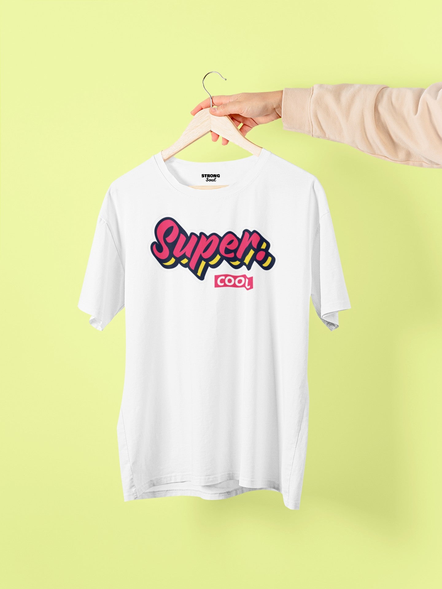 Gym T Shirt - Super Cool - Strong Soul - Sports T Shirt