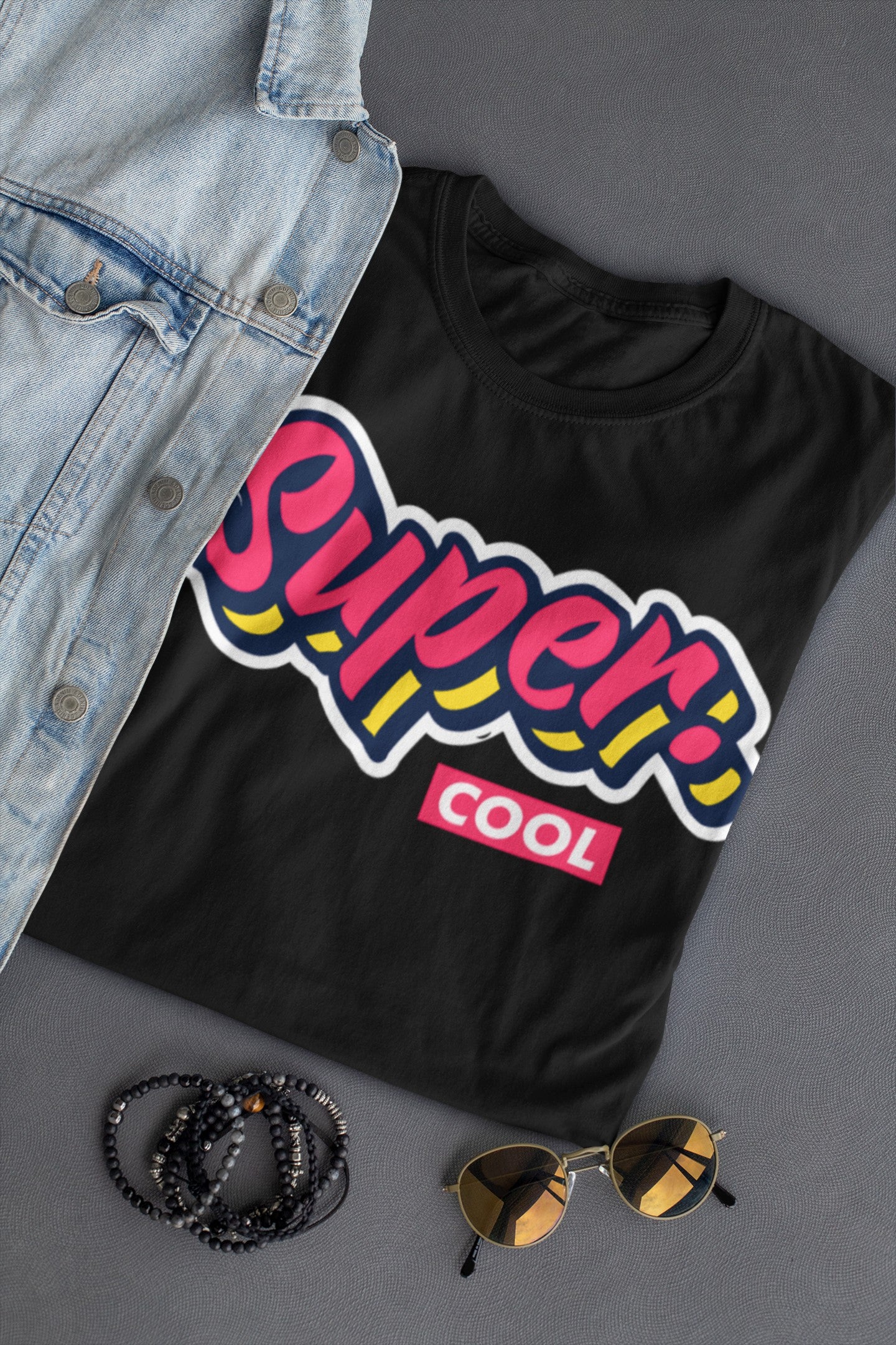 Gym T Shirt - Super Cool - Strong Soul - Sports T Shirt