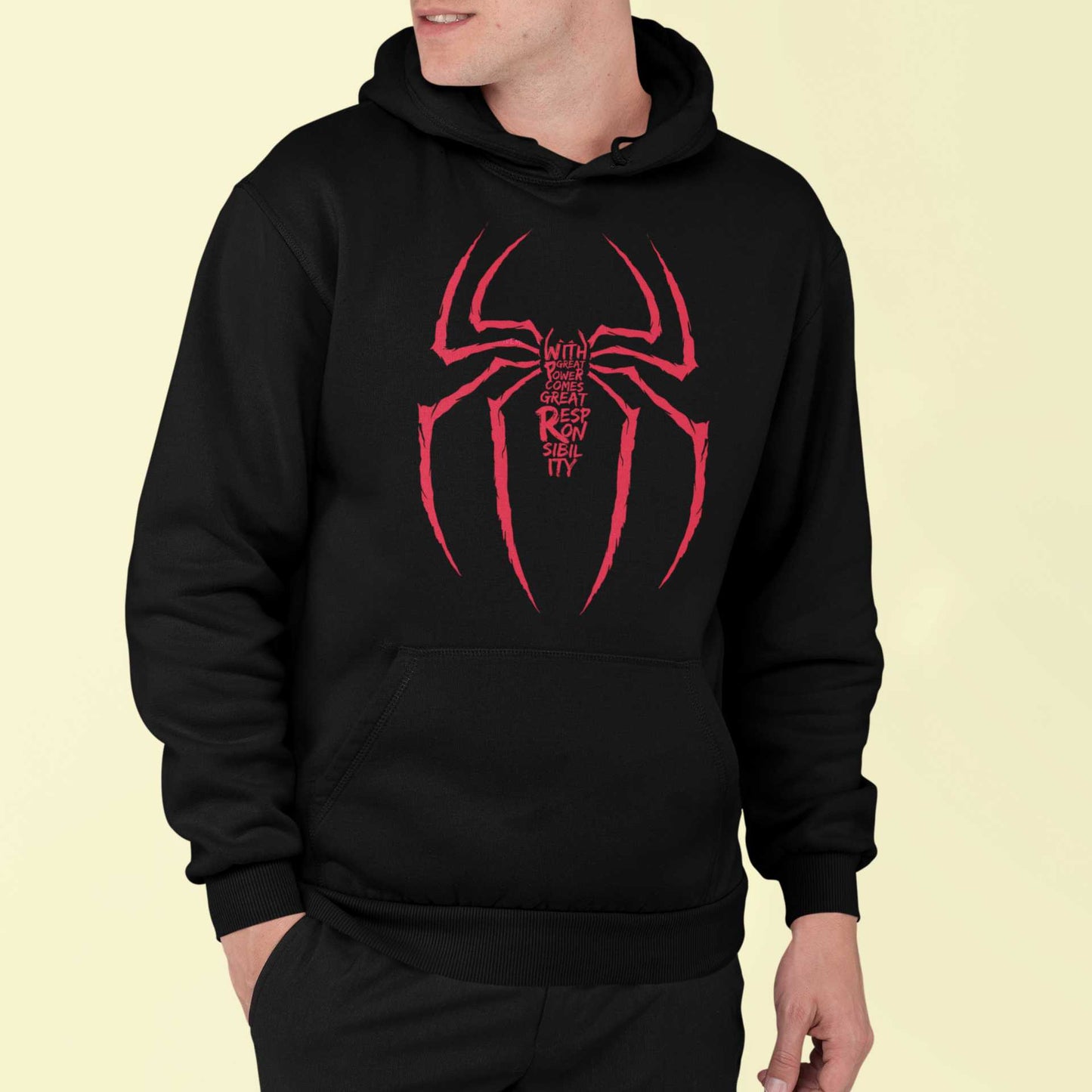 With Great Power Comes Great Responsibility - Unisex Hoodie Strong Soul Hoodie