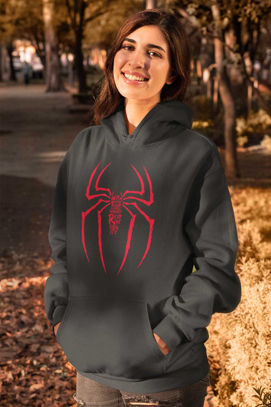 With Great Power Comes Great Responsibility - Unisex Hoodie Strong Soul Hoodie