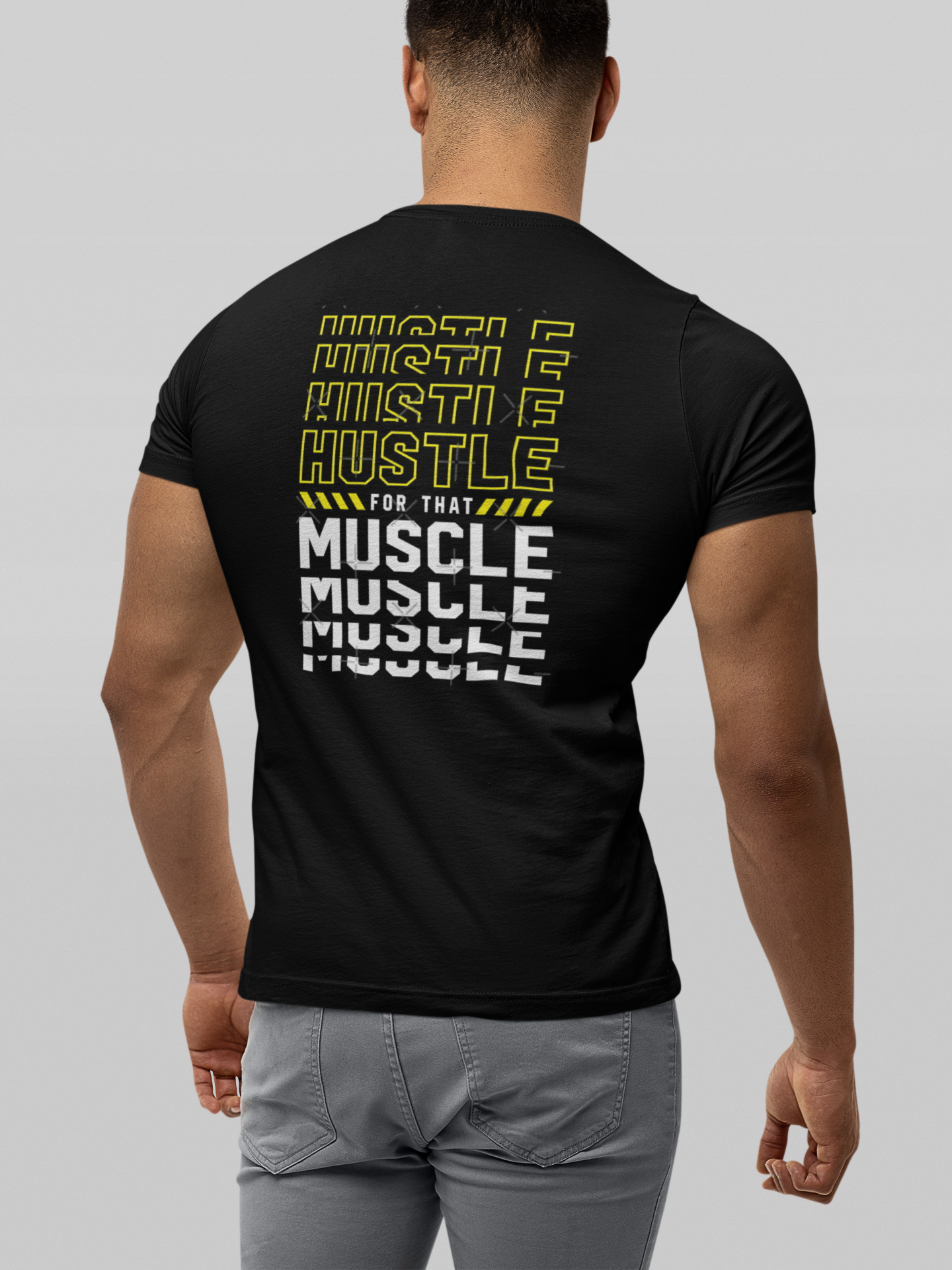 Hustle for that Muscle - Gym T Shirt Strong Soul Shirts & Tops