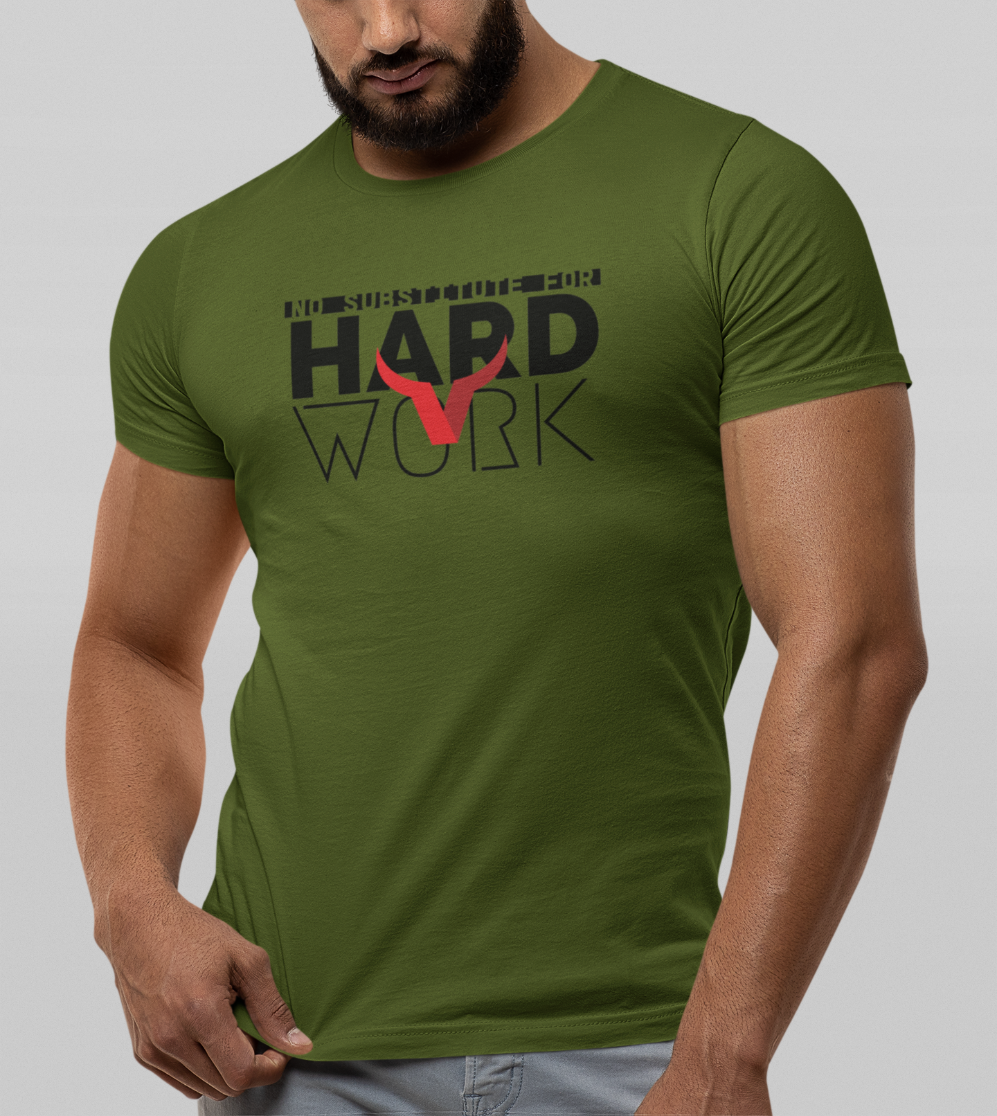 No Substitute For Hard Work - Gym T Shirt Strong Soul Shirts & Tops
