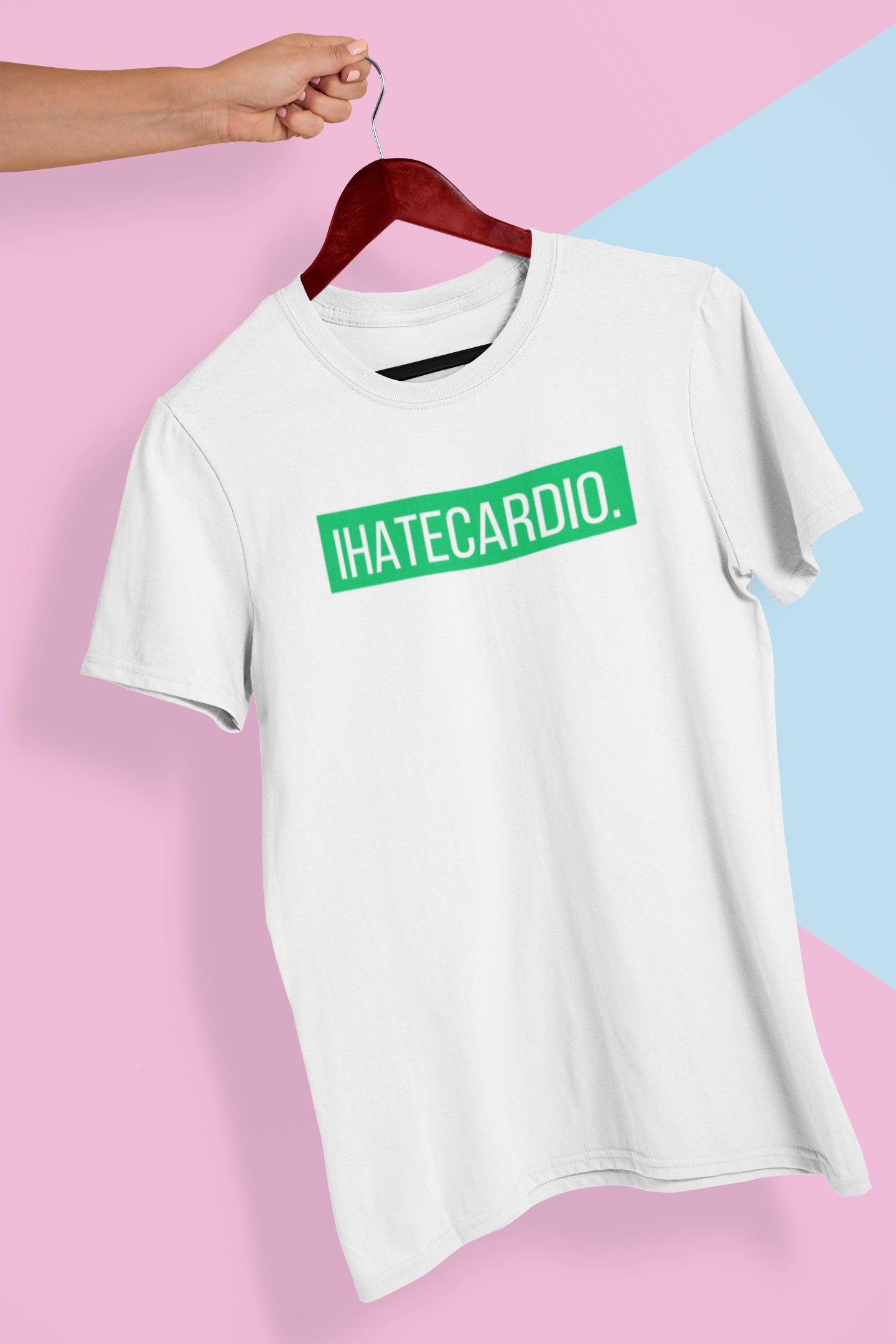 I Hate Cardio - Gym T Shirt Strong Soul Shirts & Tops