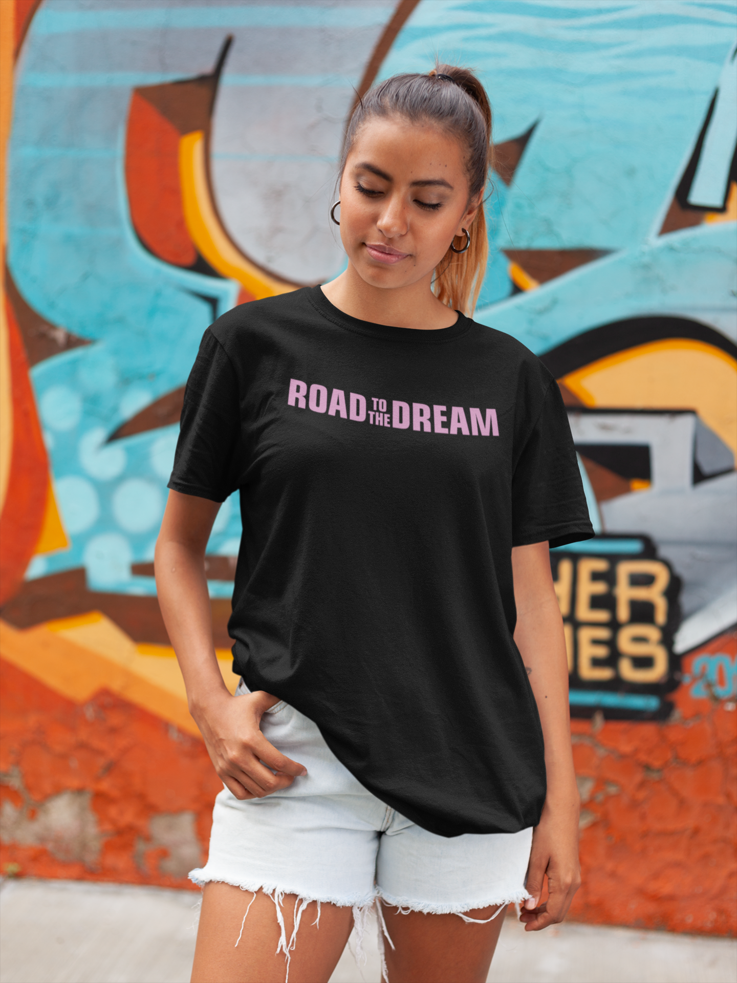 Road to the Dream - Oversized T Shirt Strong Soul Shirts & Tops