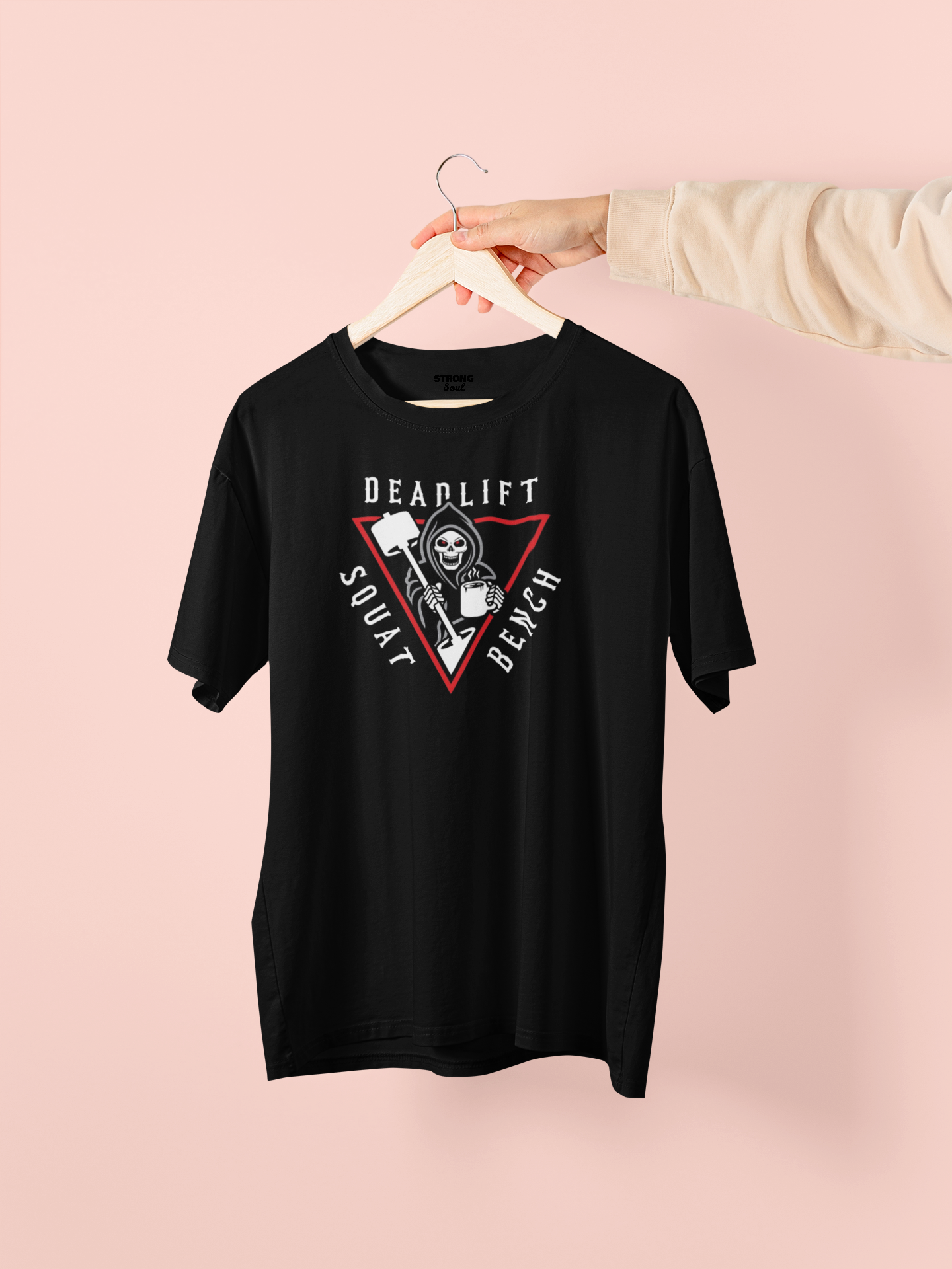 Deadlift Squat Bench - Gym T Shirt Strong Soul Shirts & Tops