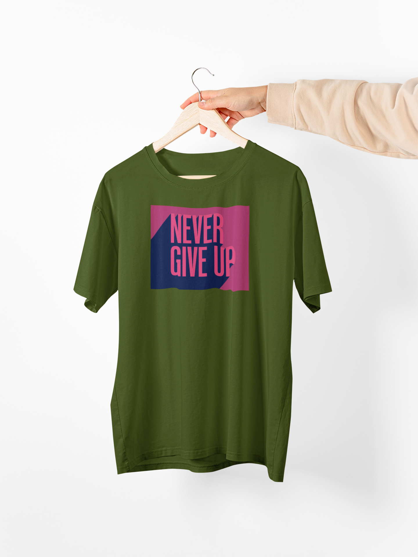 Never Give Up 2.0 - Gym T Shirt Strong Soul Shirts & Tops