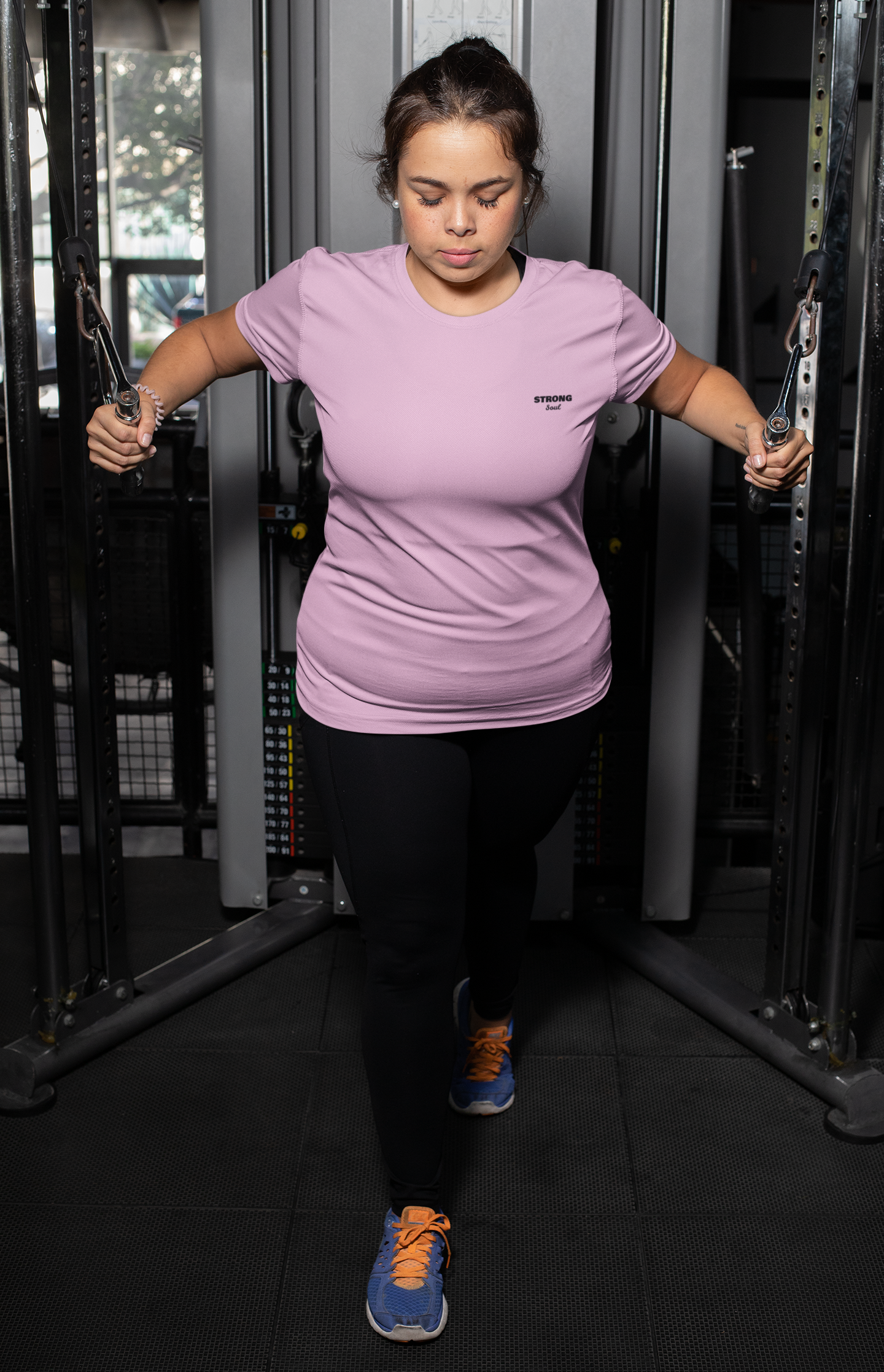 Pink Solid - Gym T Shirt Strong Soul Shirts & Tops