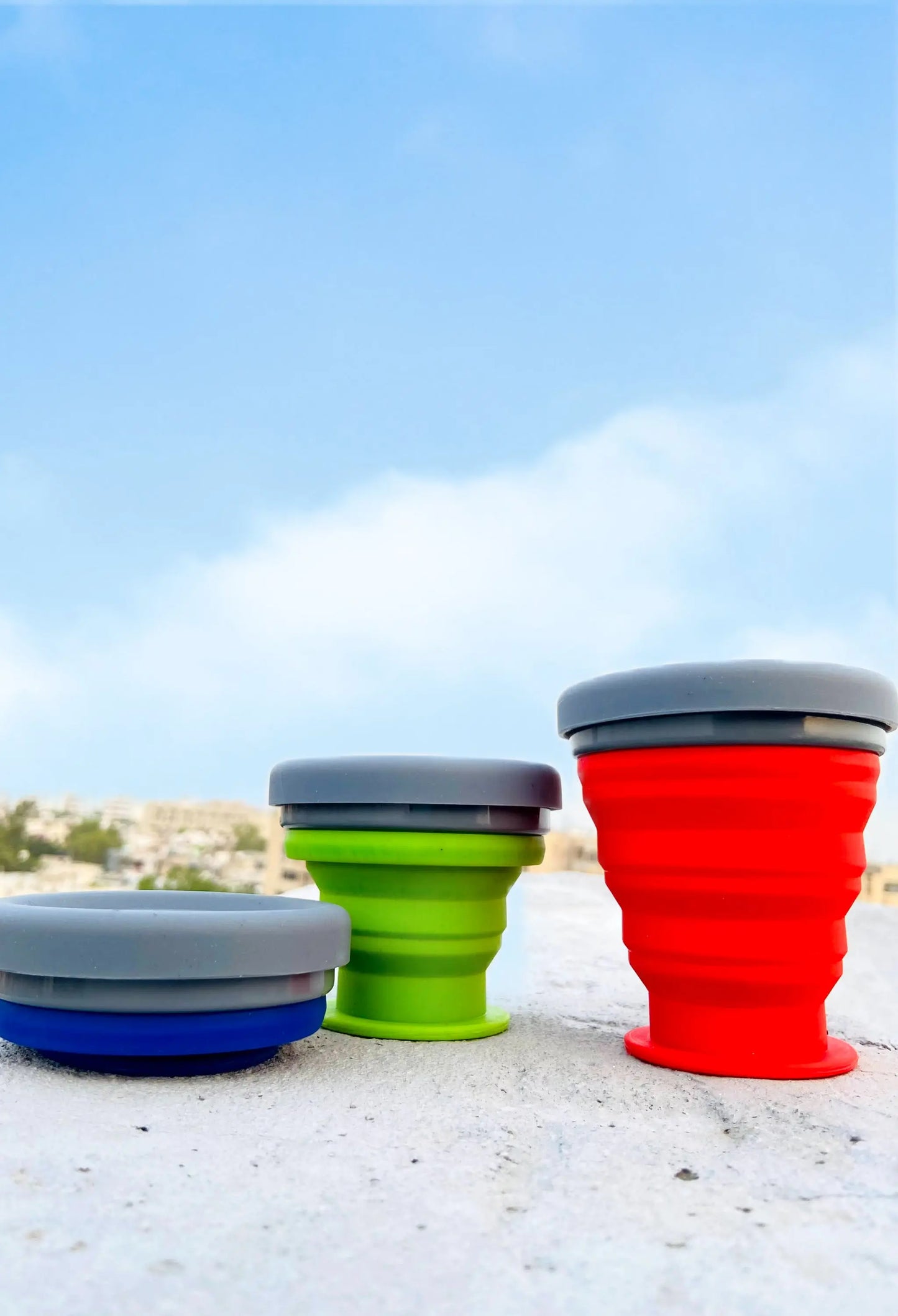 Reusable Cups - reFold Travel Cup - 3 Colors - 300ML - Eco Friendly Cups