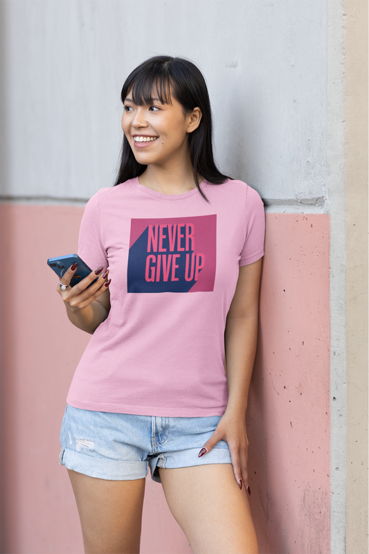 Never Give Up 2.0 - Gym T Shirt Strong Soul Shirts & Tops